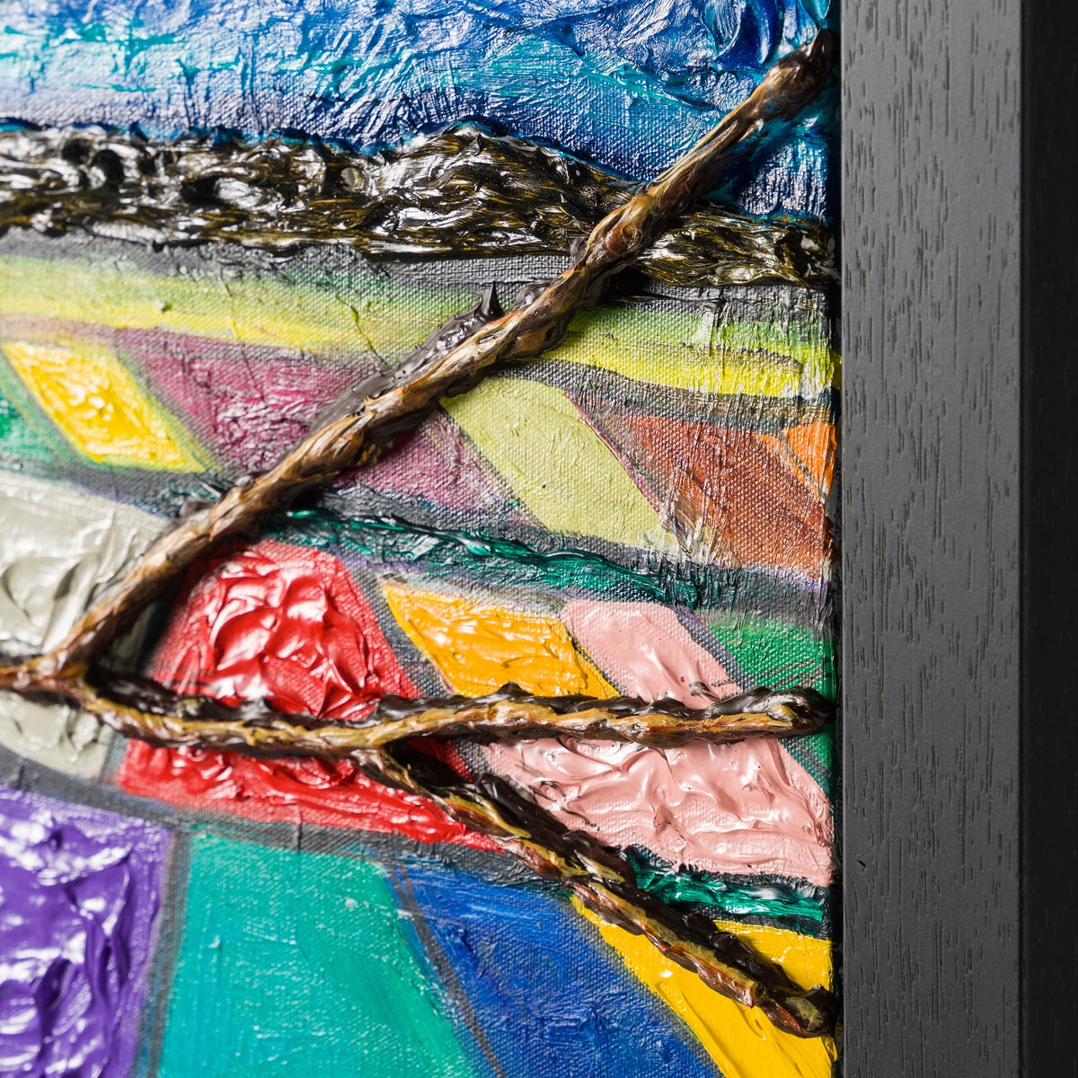 SRA ORI LAN 30471 6 Bluebells Over Patchwork Field