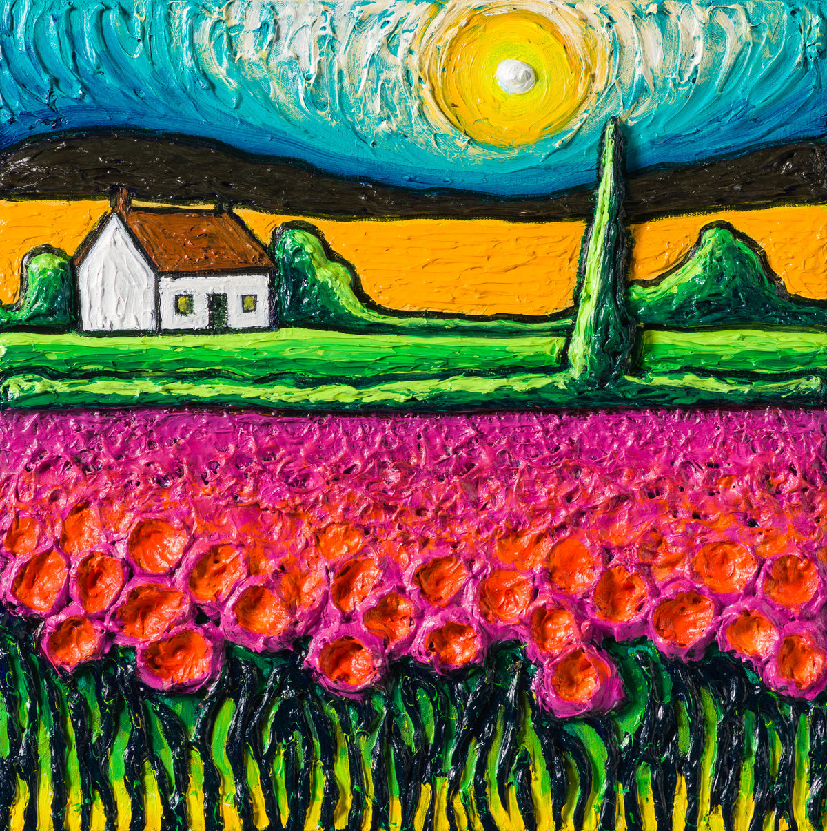 SRA ORI LAN 31974 Tulips In Bloom 31