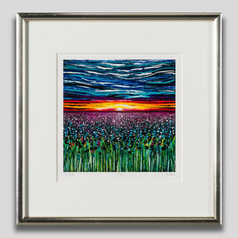 SRA SLE LAN 14985 1 Man and Shadow Meet Giclée On Paper