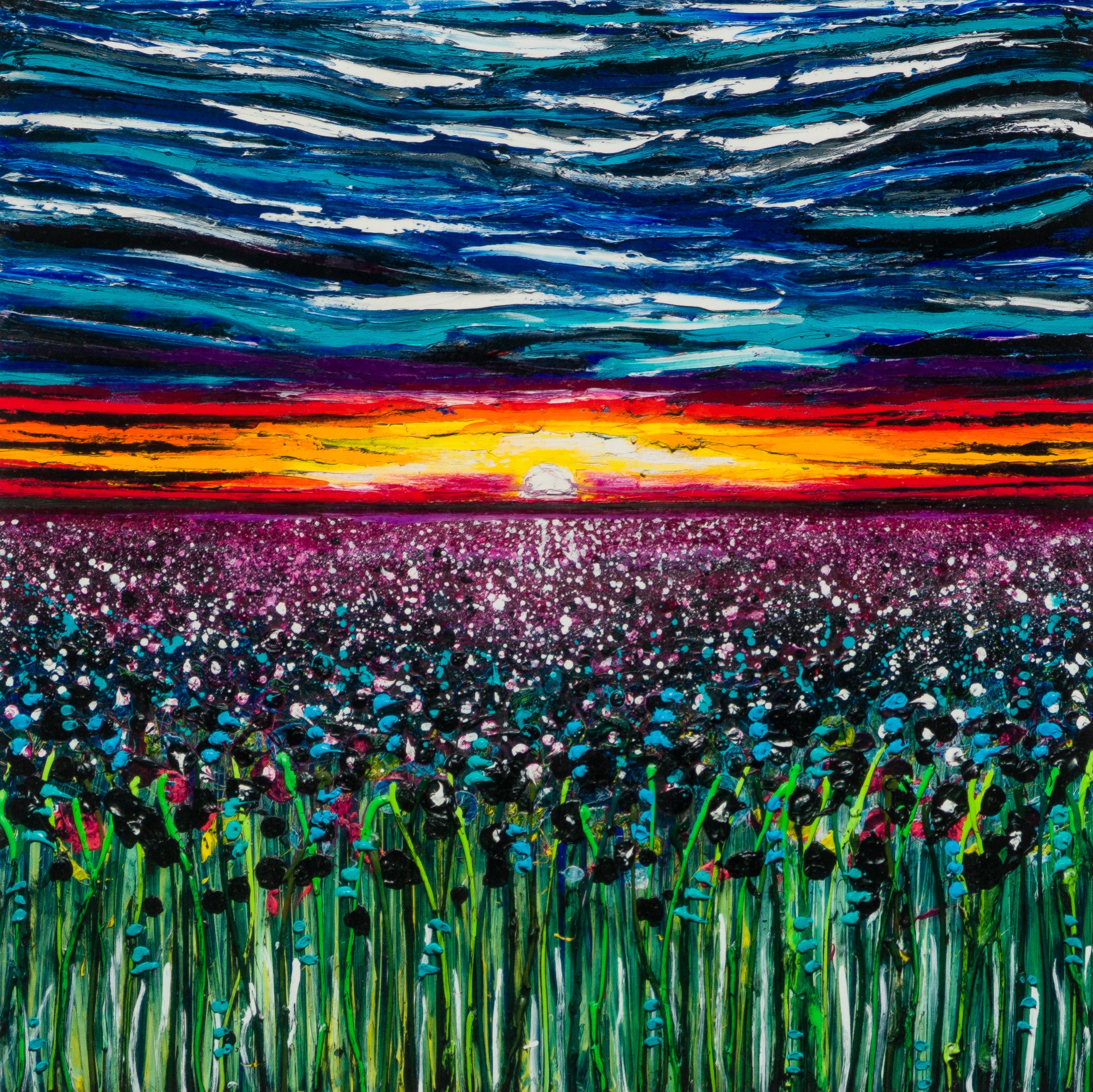 SRA SLE LAN 14985 3 Man and Shadow Meet Giclée On Paper