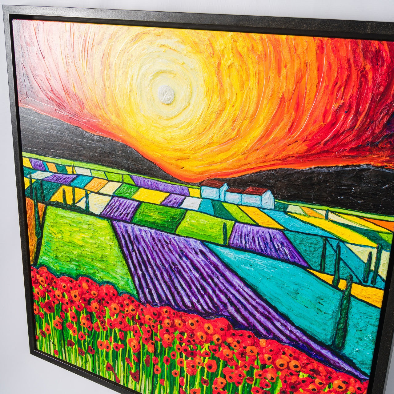SRA SLE LAN 30195 8 Sunset on Poppy Field (box)