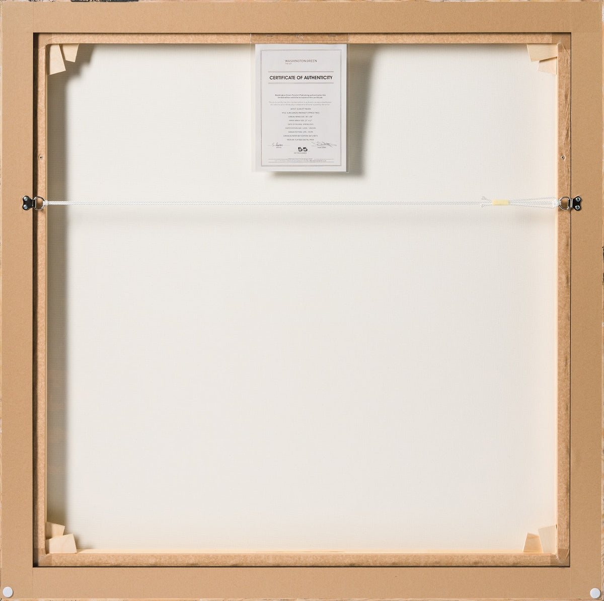 SRA SLE LAN 30210 9 Sunflowers amongst Cypress Trees (box)