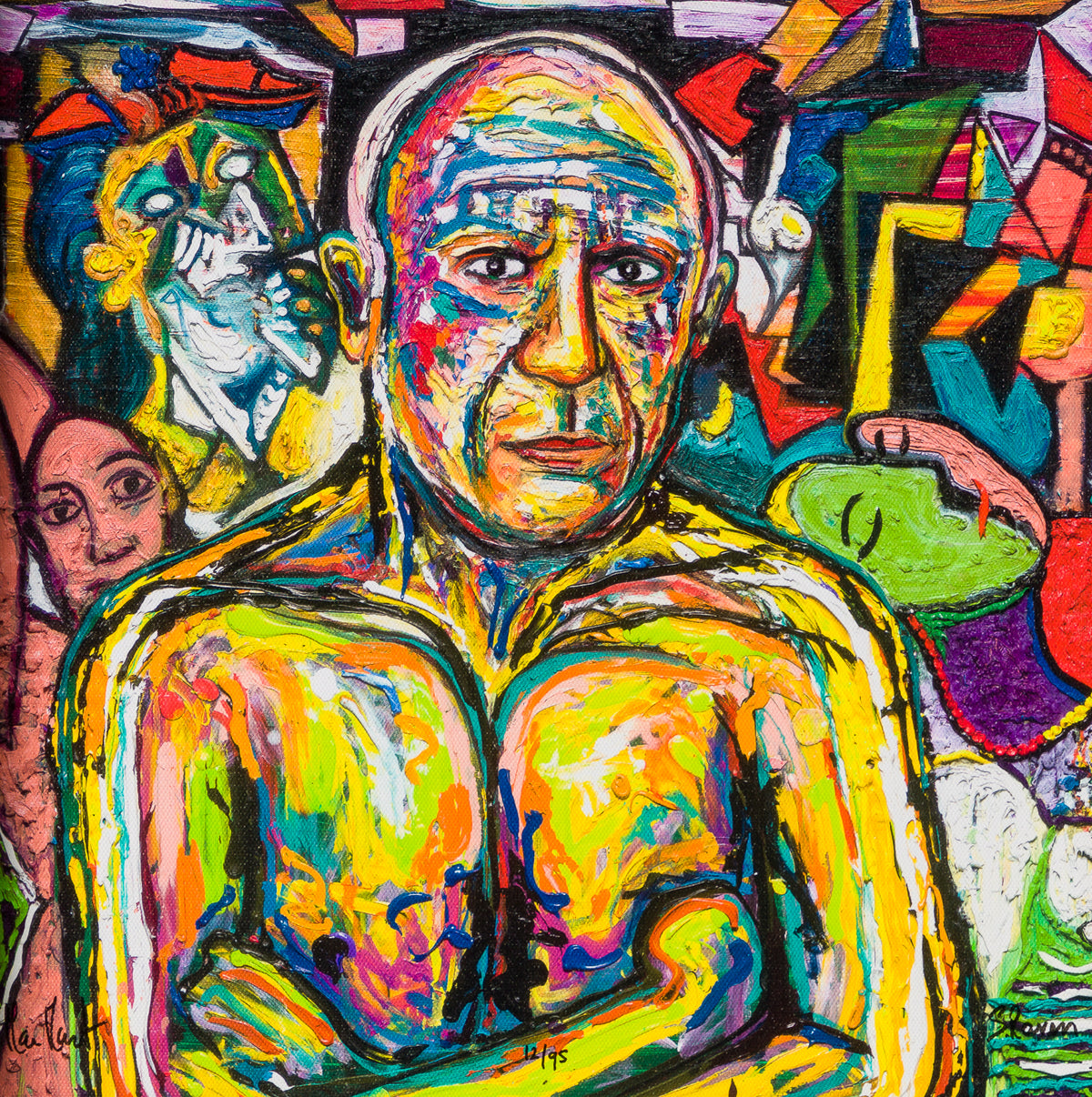 SRA SLE POR 19860 3 Picasso Boxed Canvas