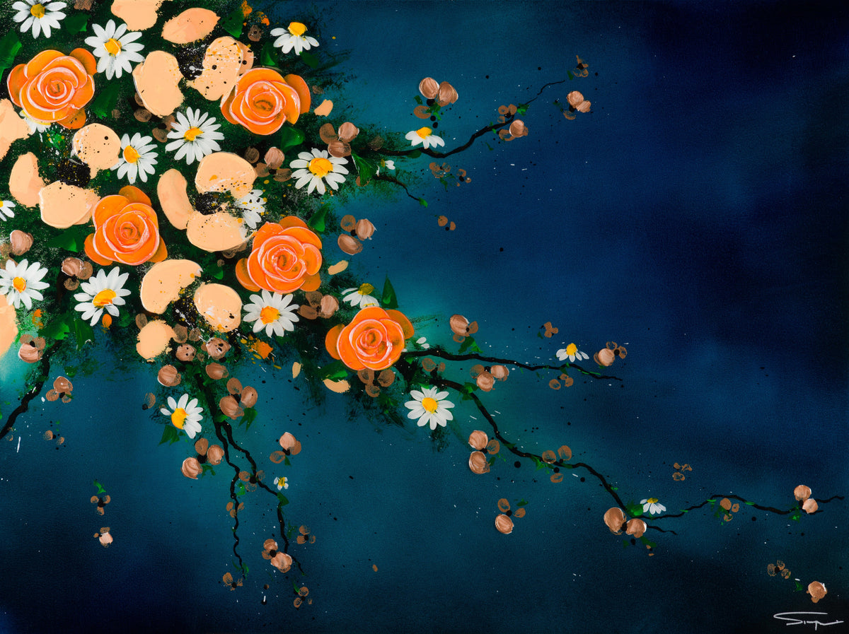 SSI Dancing Petals IV 76 5cm x 102 2cm