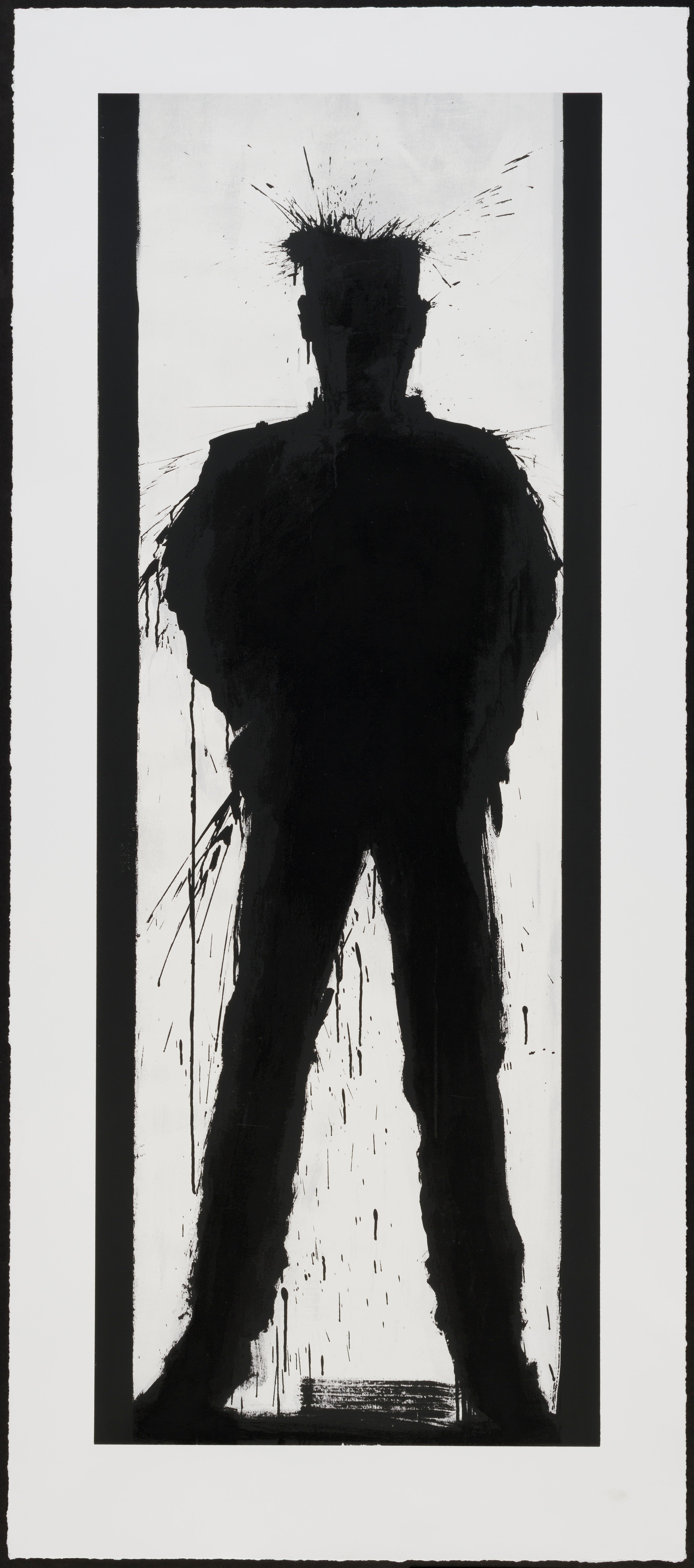 Standing Shadowman Black and White 3110x7019