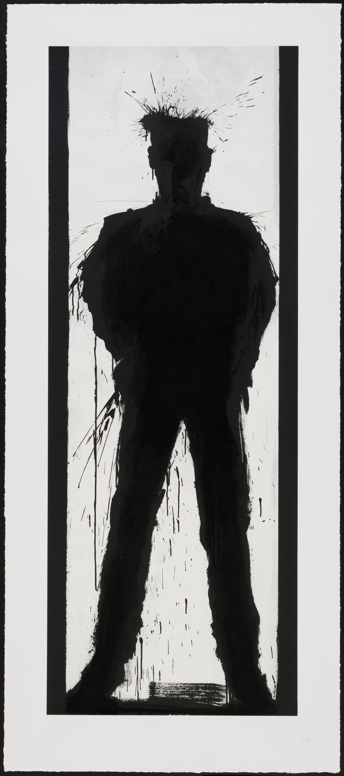 Standing Shadowman Black and White 3110x7019