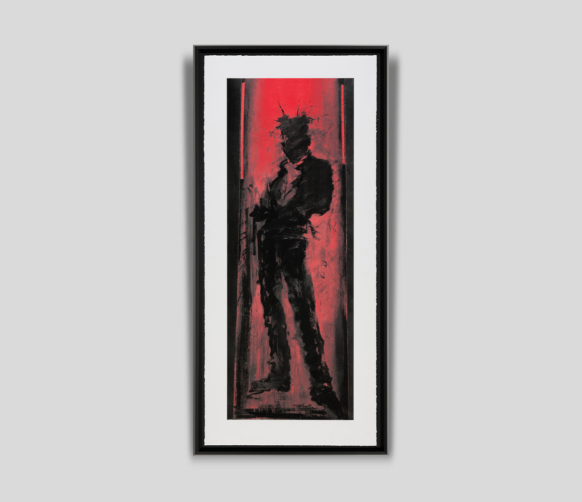 Standing Shadowman Red PI