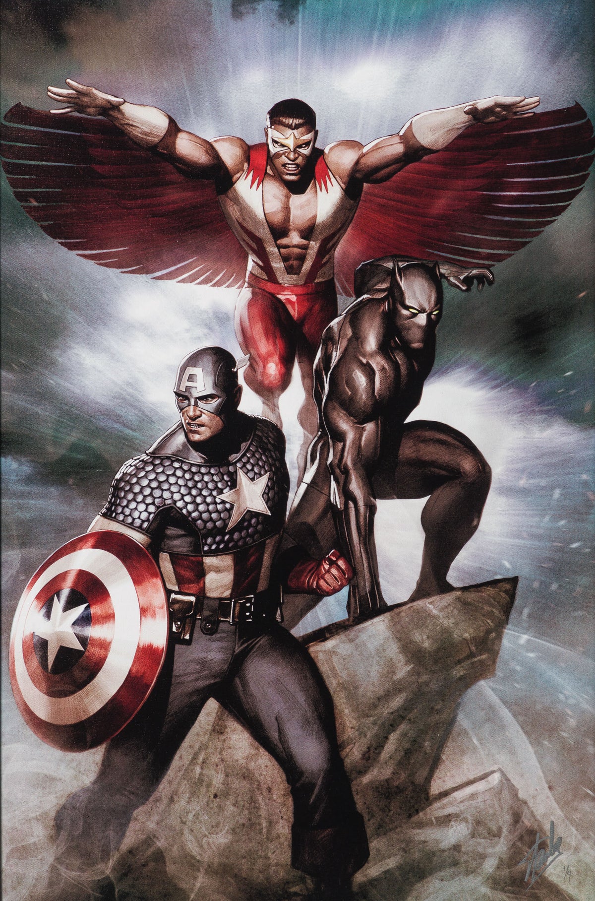 STL Captain America Hail Hydra #3 4 31