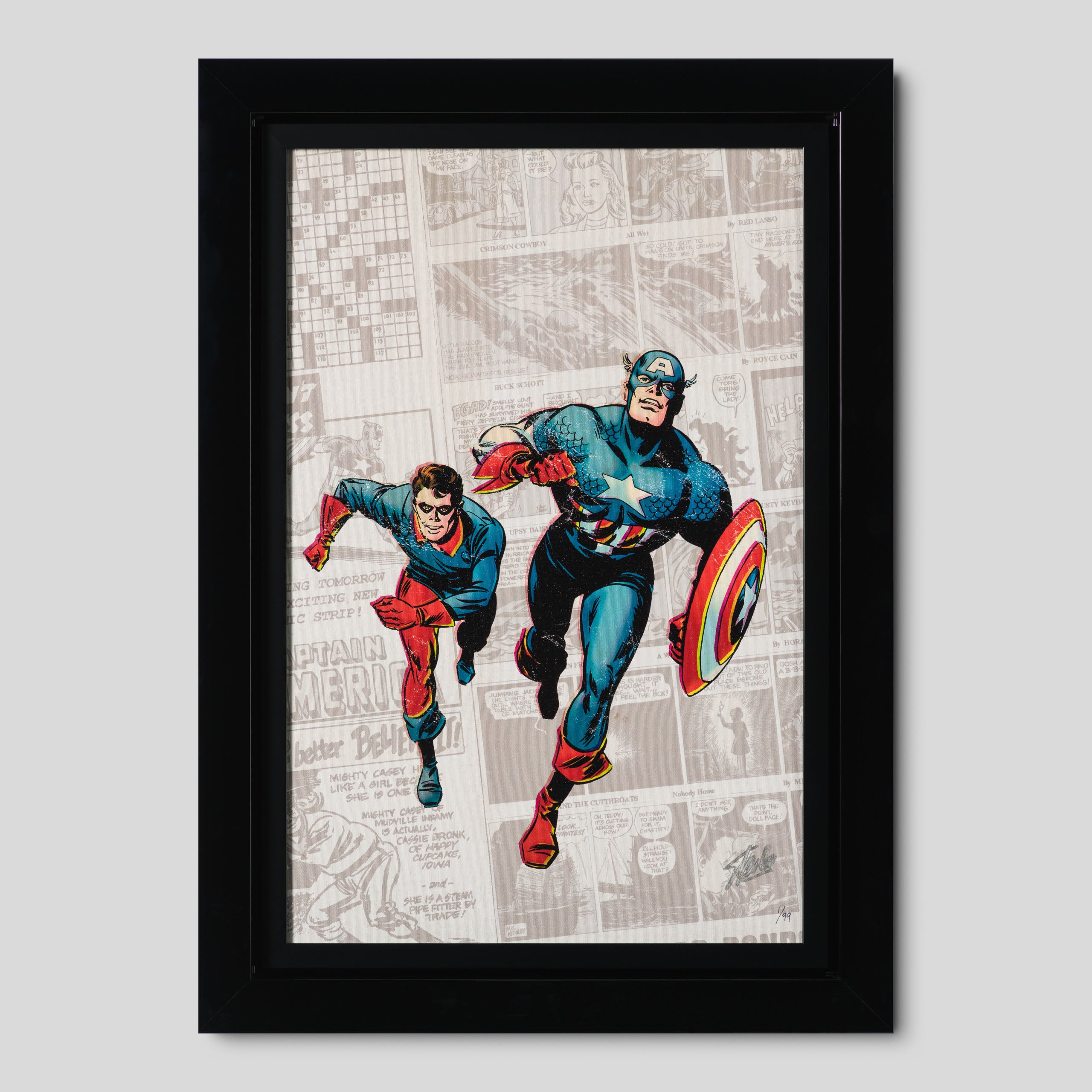 STL Captain America The 1940 Newspaper Strip 1