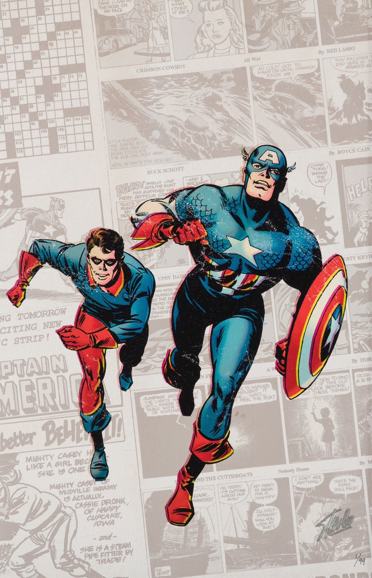 STL Captain America The 1940 Newspaper Strip 31