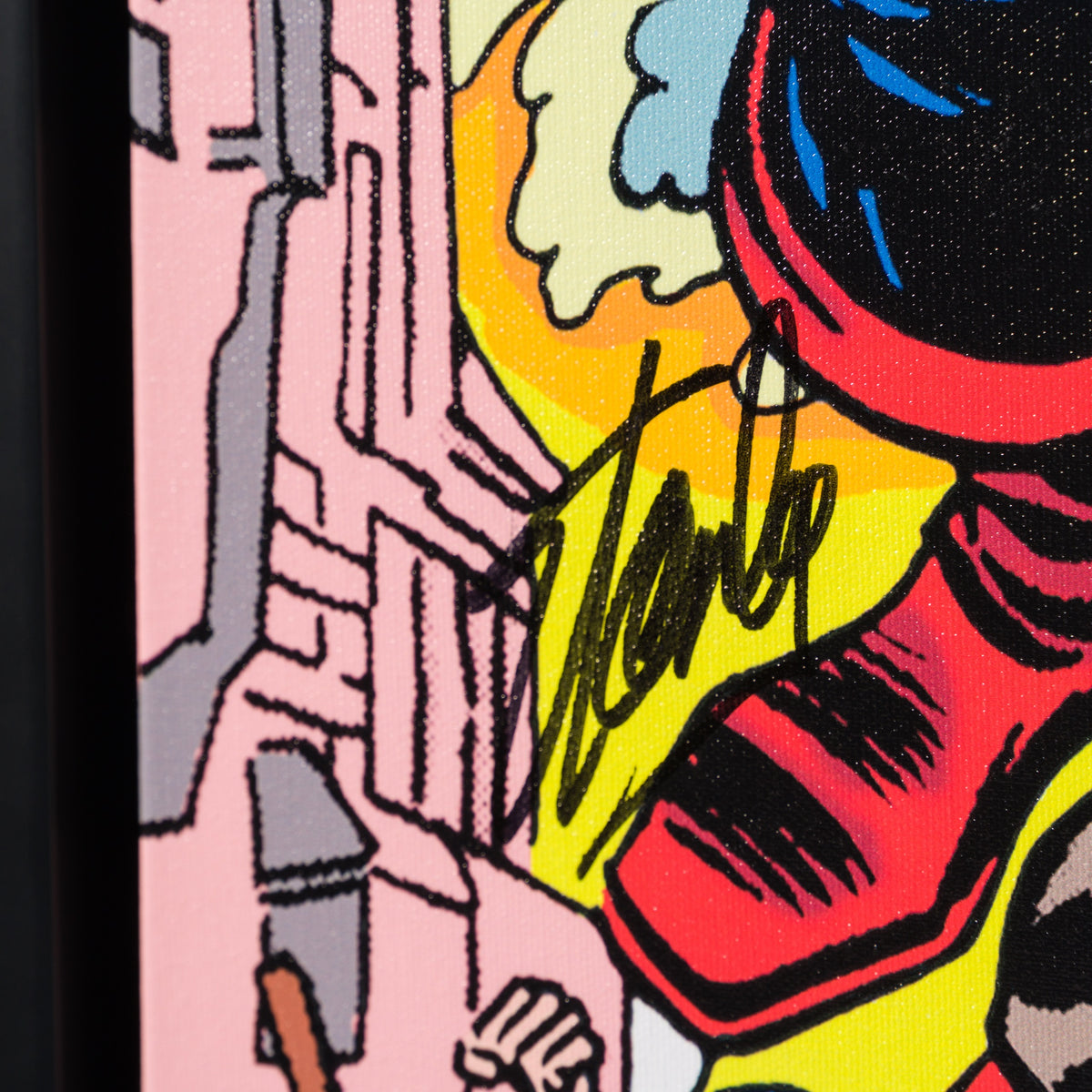 STL SLE HUM 07919 4 Captain America #193 Madbomb (Boxed canvas)