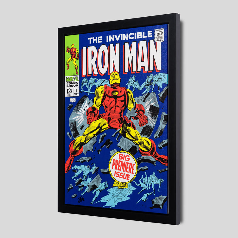 STL SLE HUM 07923 2 The Invincible Iron Man #1 Big Premiere Issue (Bo 2ed canvas)