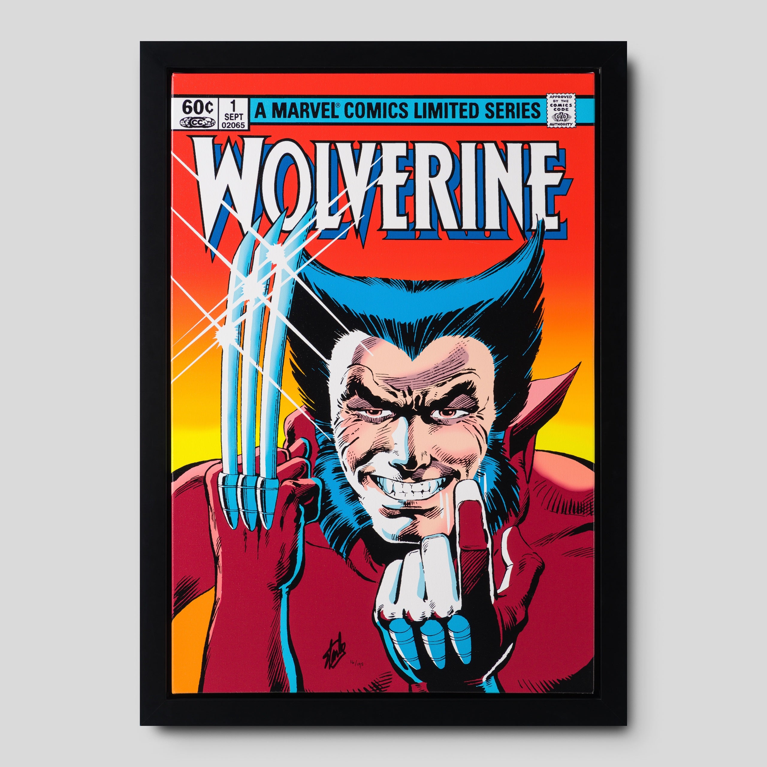 STL SLE HUM 07924 1 Wolverine #1 Boxed Canvas
