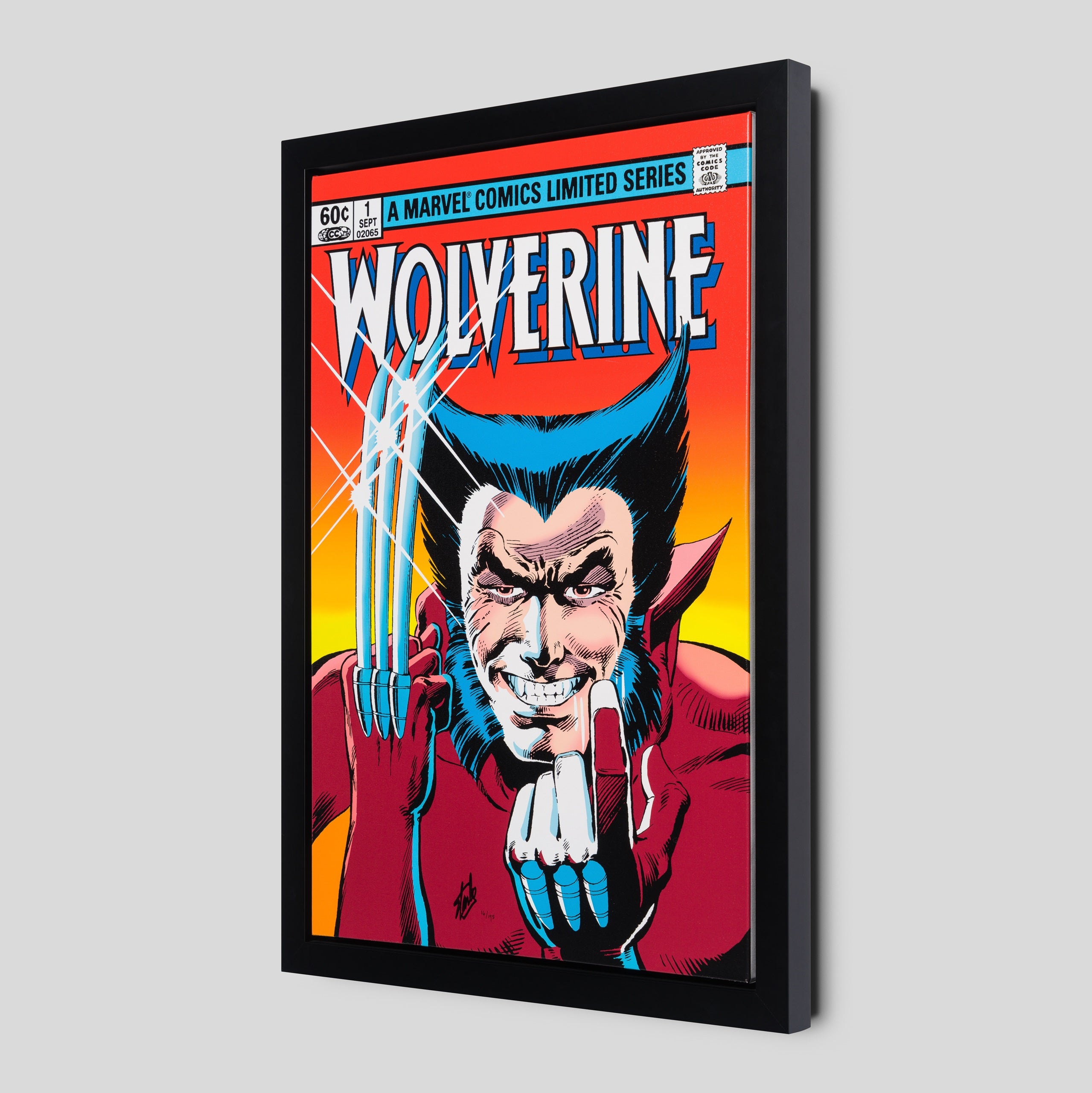 STL SLE HUM 07924 2 Wolverine #1 Boxed Canvas