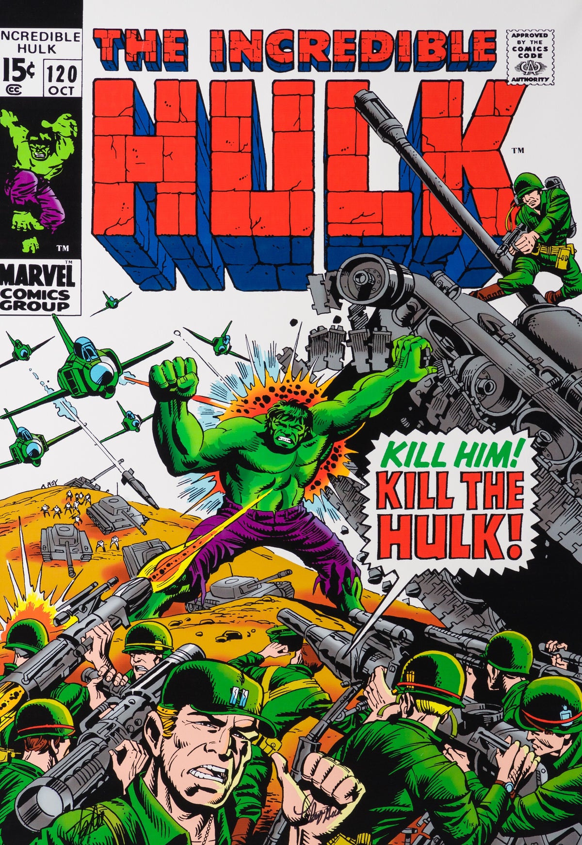 STL SLE HUM 15244 31 The Incredible Hulk #120 Kill The Hulk! Lou Ferrigno