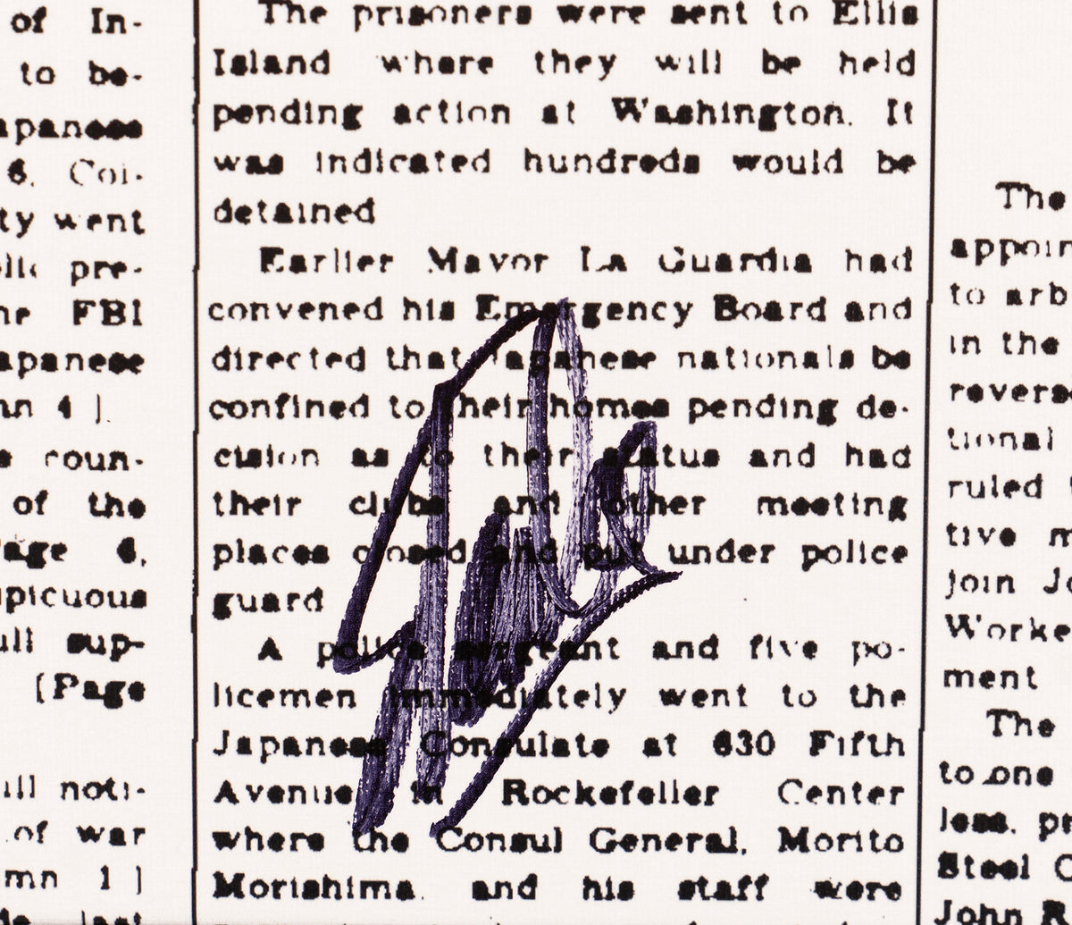 Captain America # 109 - The Origin of Captain America! | Boxed Canvas | Hand-signed by Stan Lee