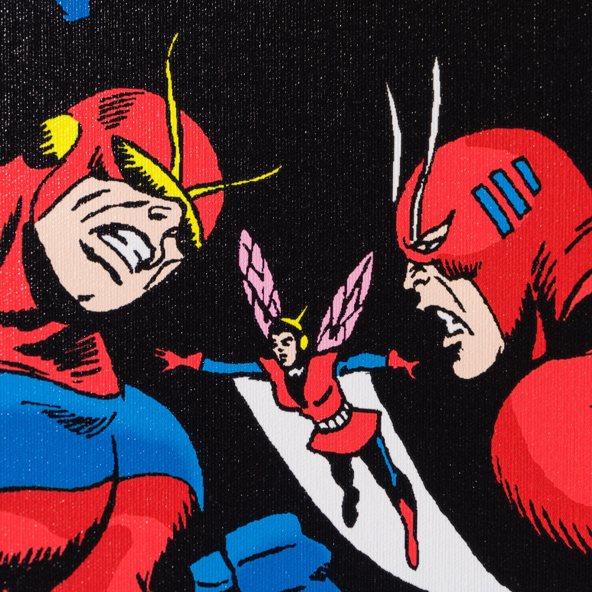 STL SLE HUM 97508 5 The Avengers King Size Special #2 Boxed Canvas Edition