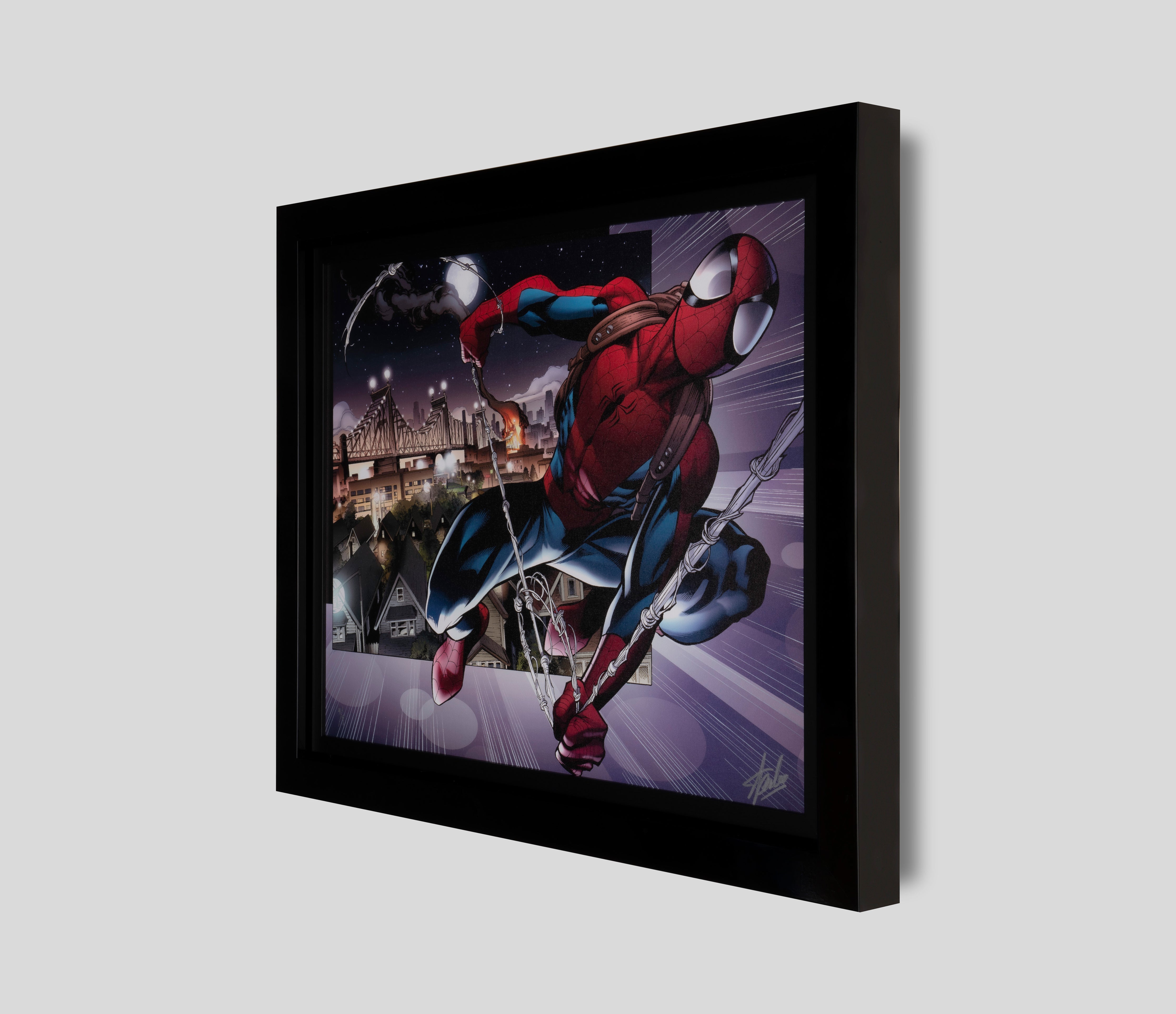 STL SLE LEG 24959 3 Ultimate Spider Man #157 (Spread Page) grey