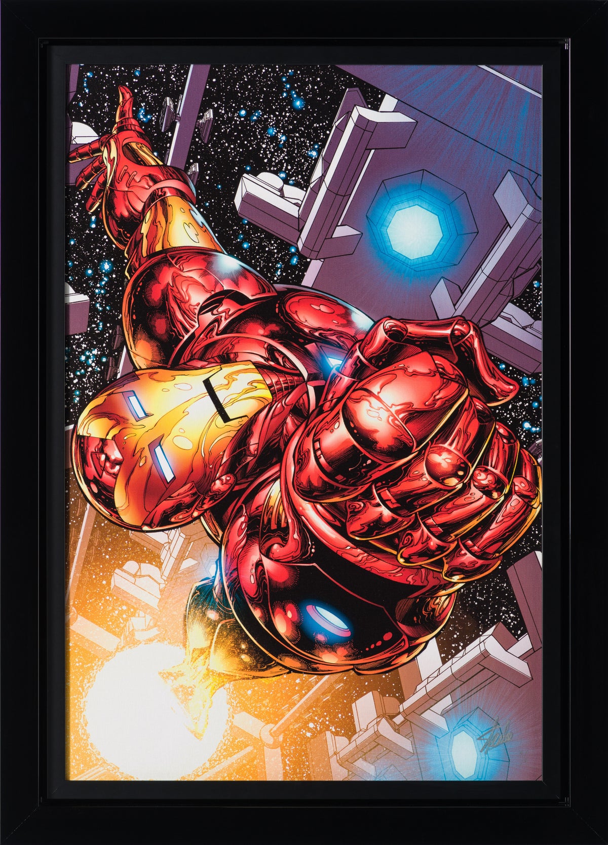 The Invincible Iron Man #1 | Deluxe Edition | Hand-signed by Stan Lee