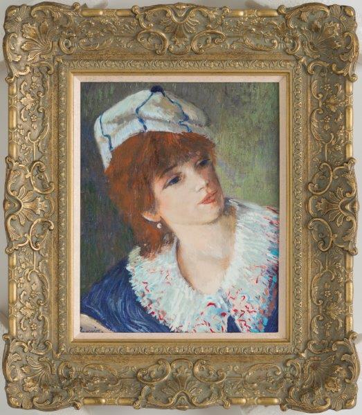 Study For Girl At A Boating Party (In The Style Of P A Renoir), 1880