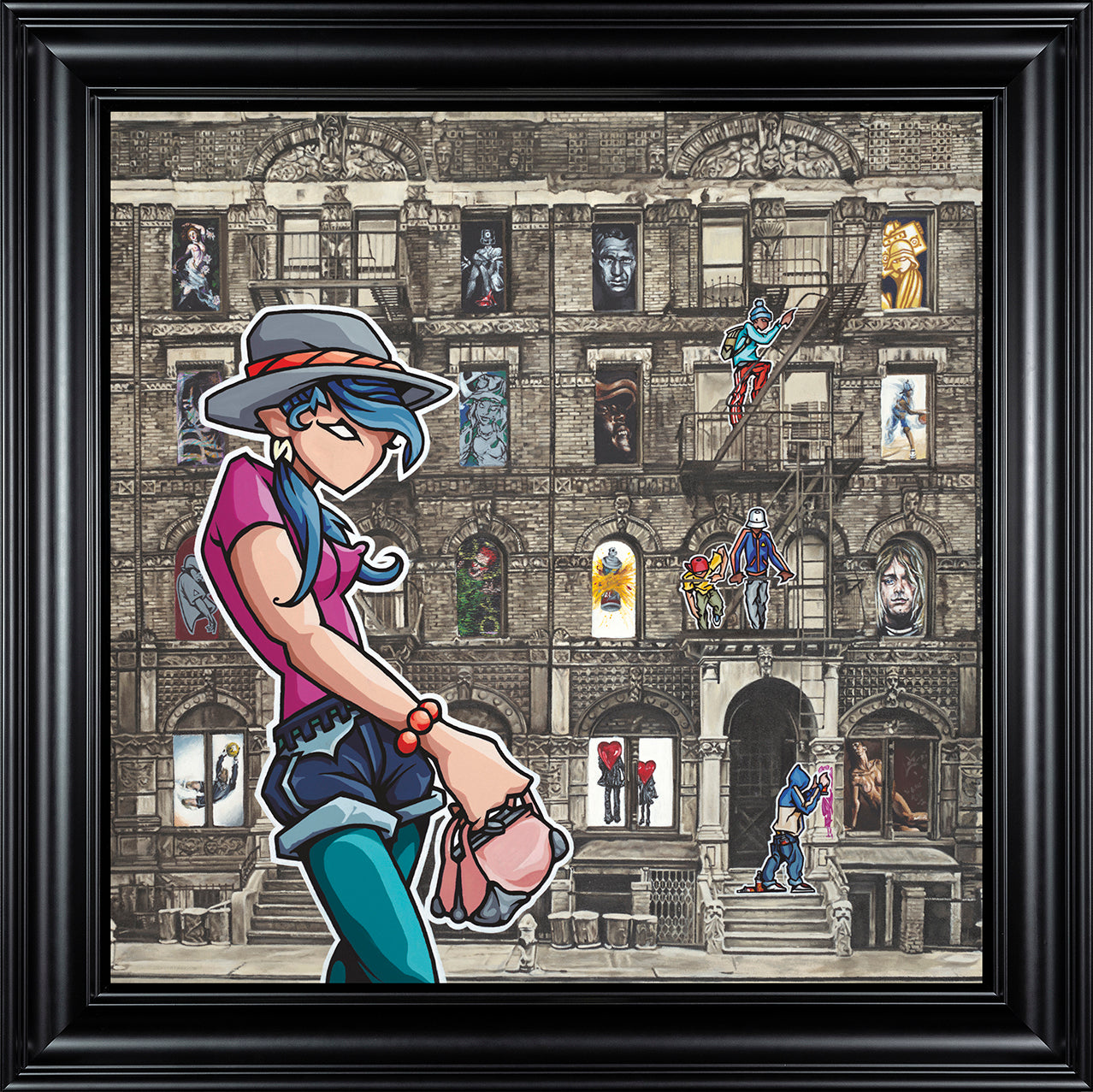 TEM GRAFFITI IS PHYSICAL F