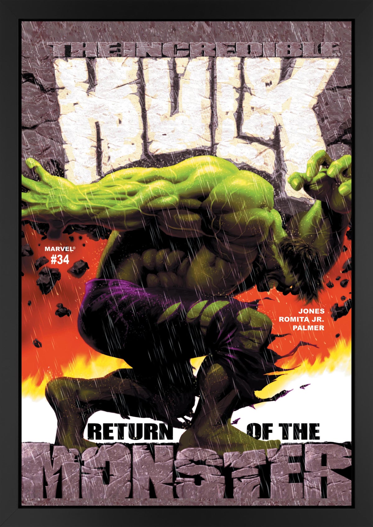 THE INCREDIBLE HULK 34 RETURN OF THE MONSTER FR RGB