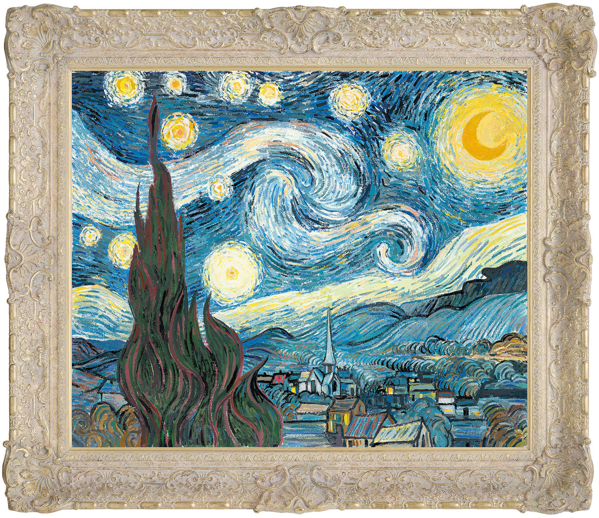 The Starry Night Framed jpg