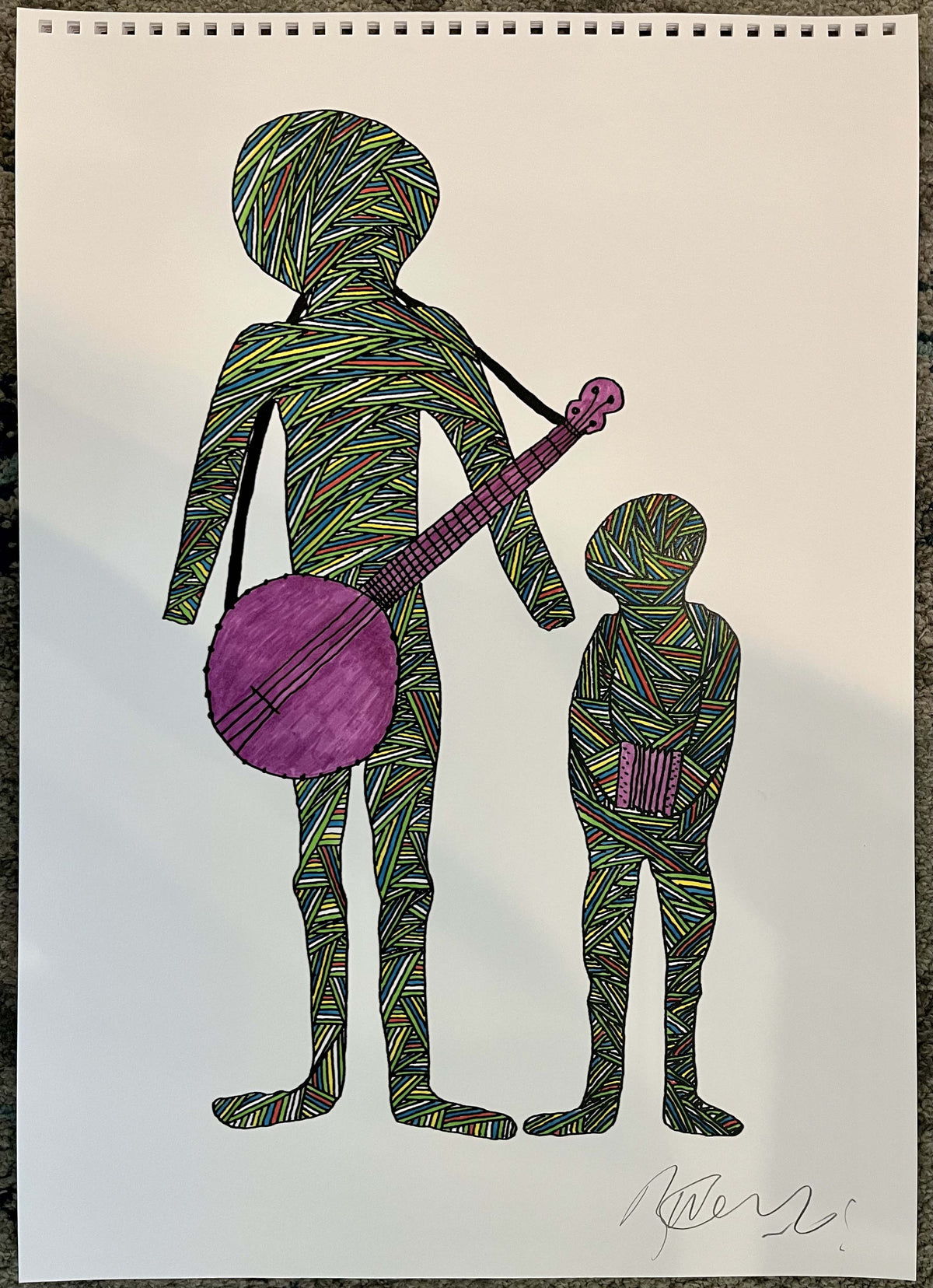 Two For The Road (Purple Banjo)