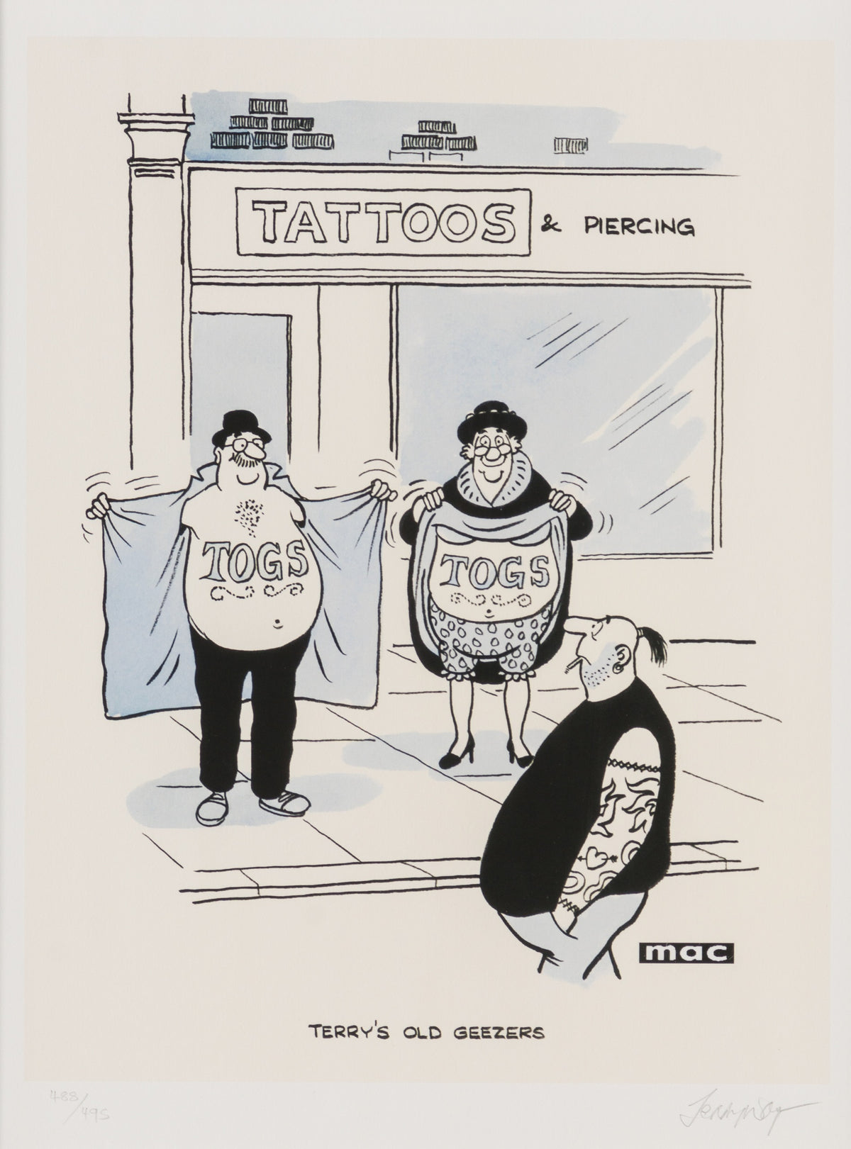 TWO SLE HUM 87494 31 Terry s Old Geezers