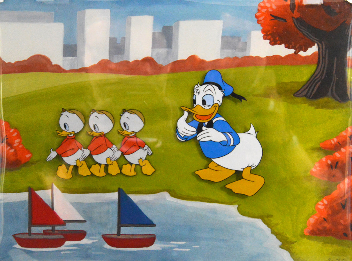 VIN ORI Donald Duck, Huey, Dewey And Louie OPS (DDHDL 001) 30 x 39 5 cm s (9)