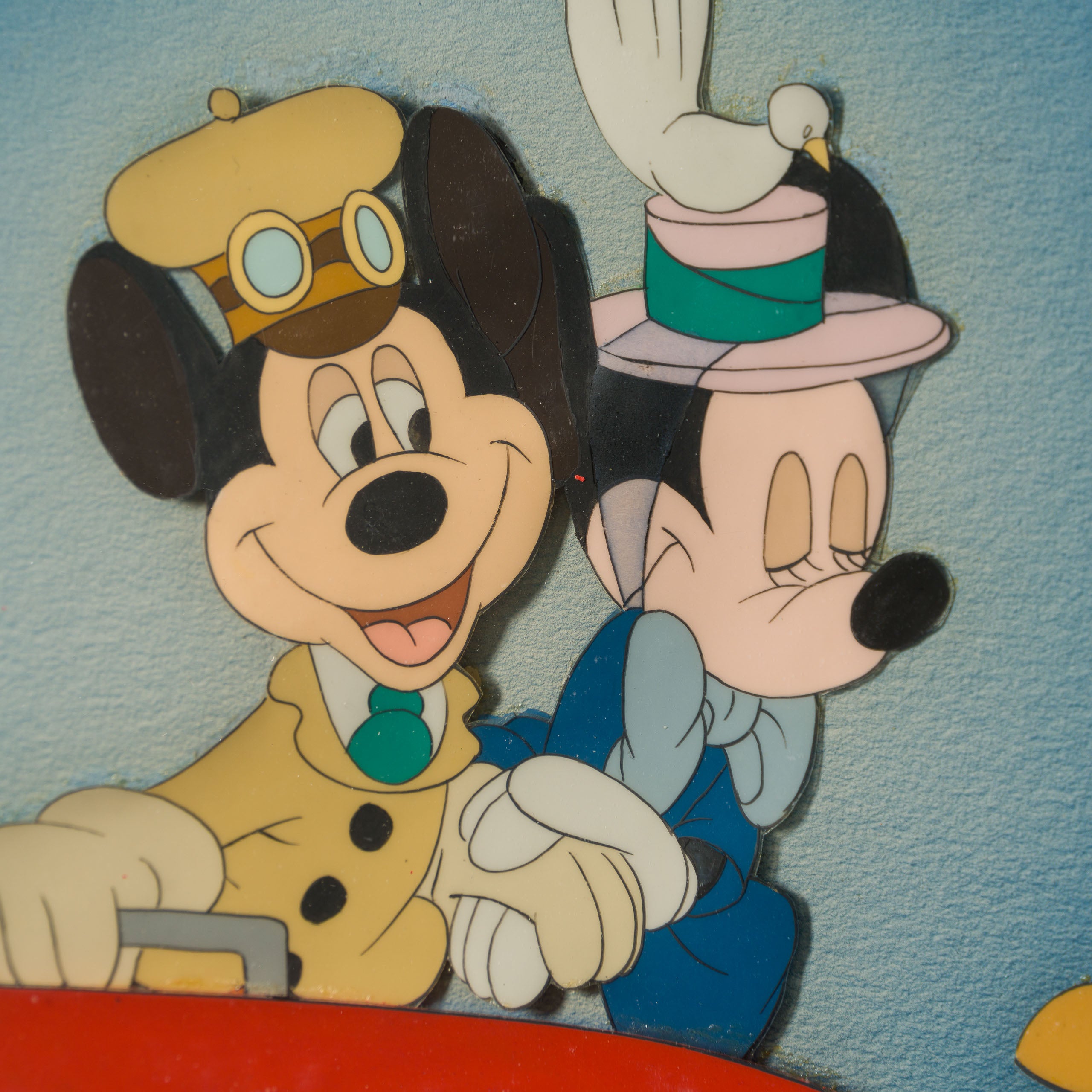 VIN ORI POR 22487 Mickey Mouse And Minnie Mouse OPC Courvoisier 3