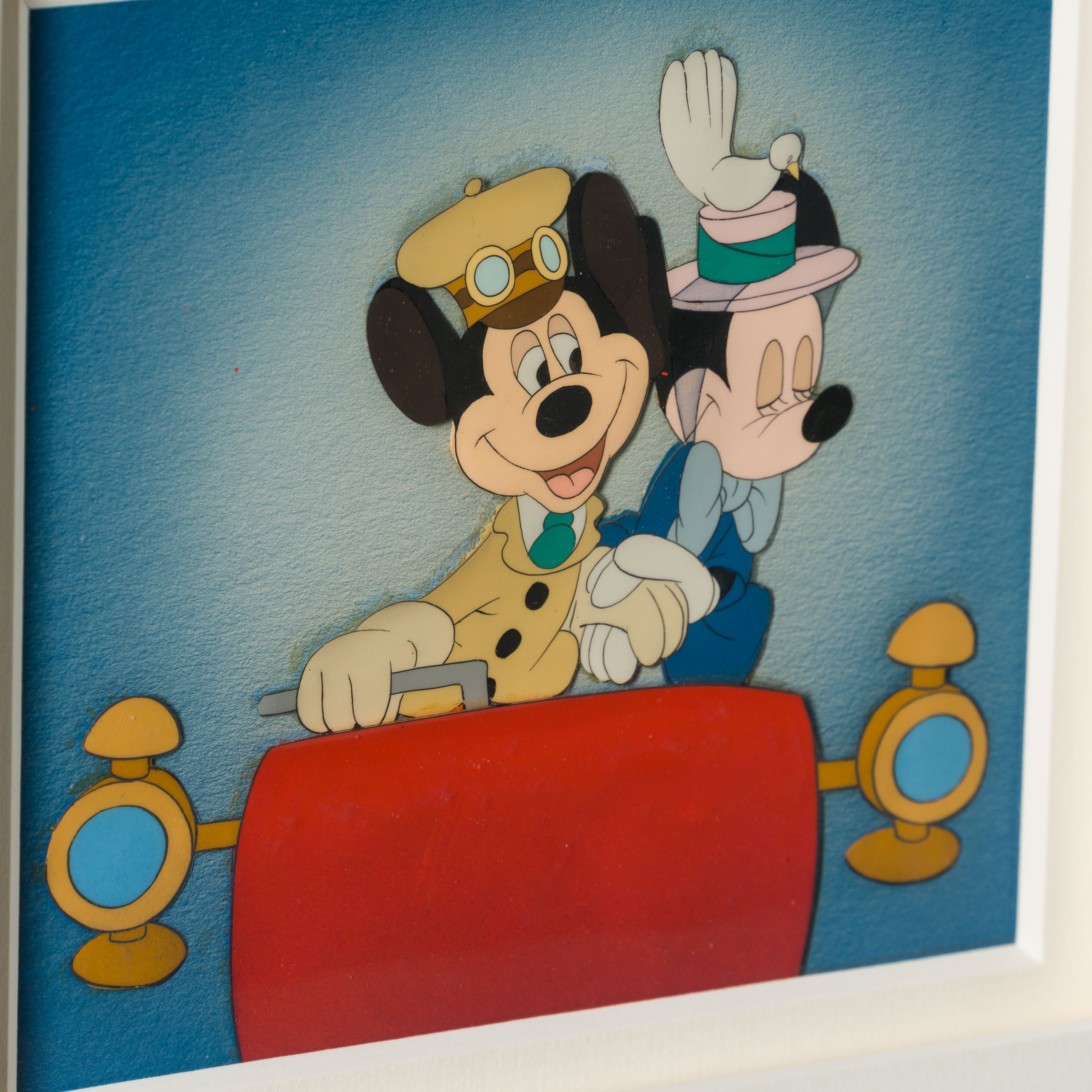 VIN ORI POR 22487 Mickey Mouse And Minnie Mouse OPC Courvoisier 6