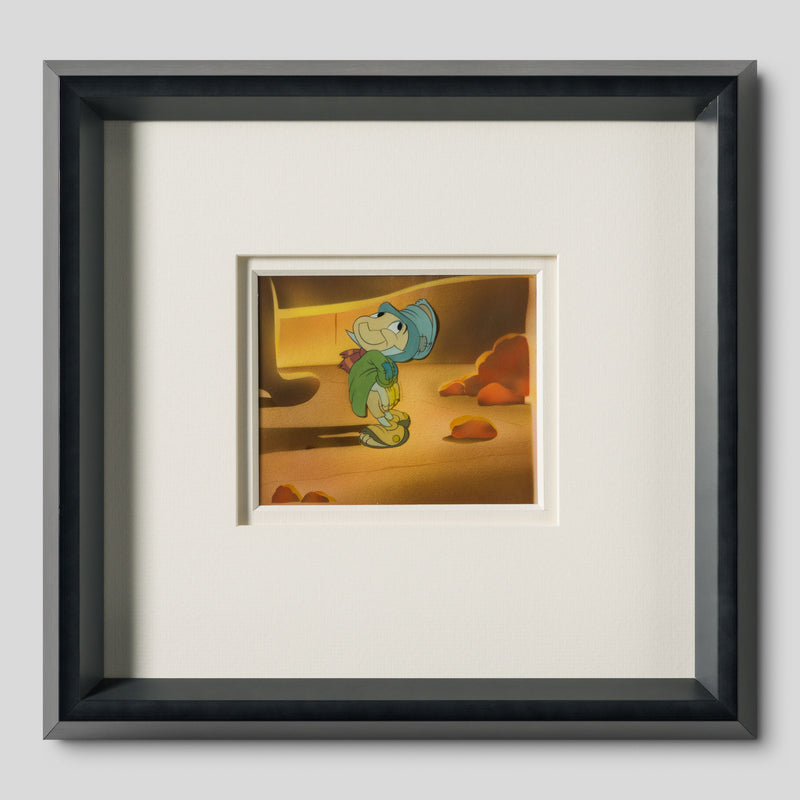 VIN ORI POR 22505 Jiminy Cricket Original Courvoisier Production Cel (SP017291) 1