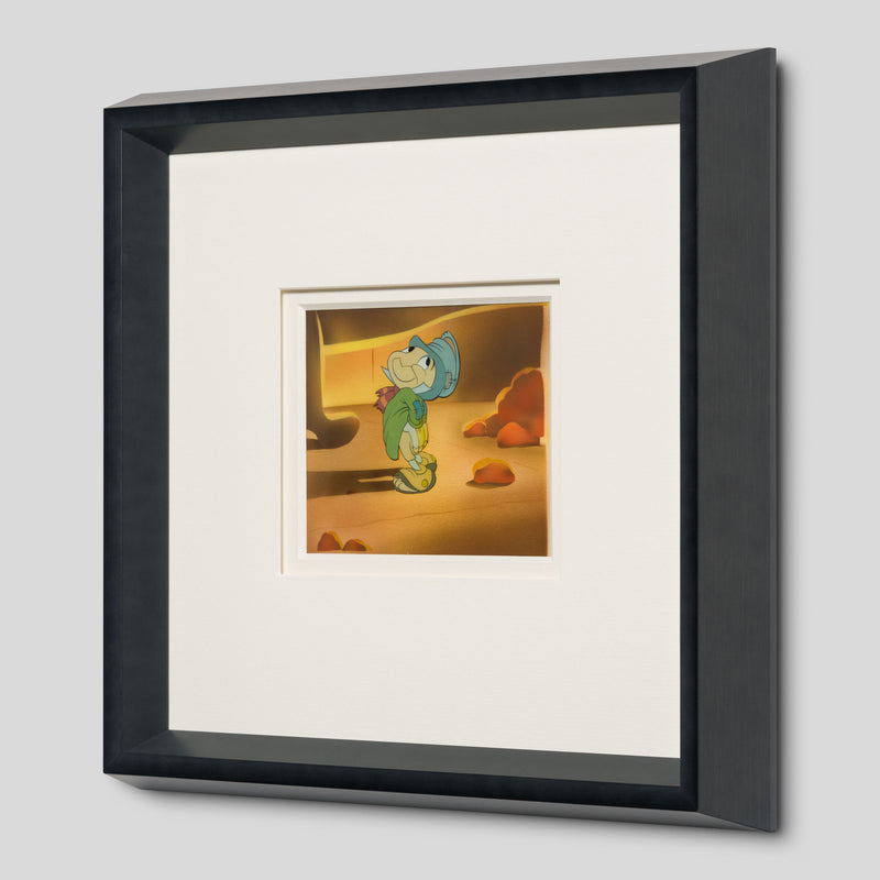 VIN ORI POR 22505 Jiminy Cricket Original Courvoisier Production Cel (SP017291) 2