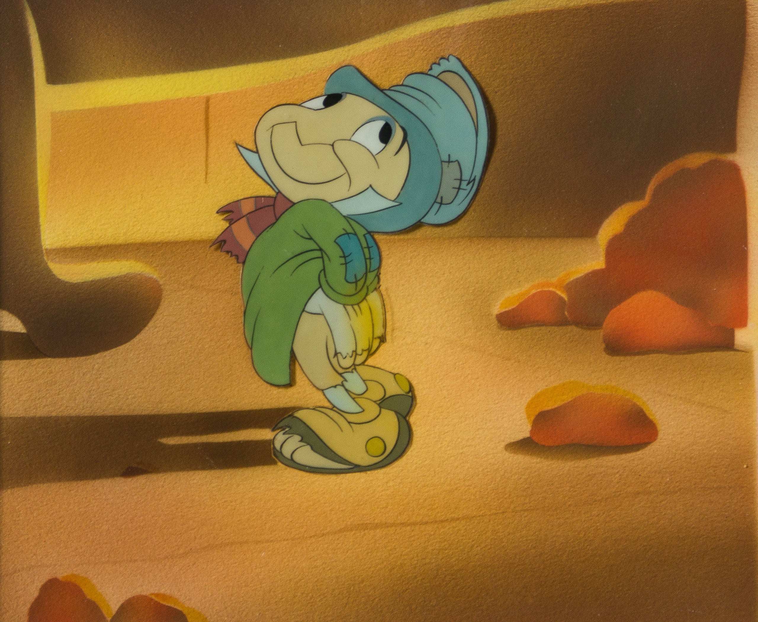 VIN ORI POR 22505 Jiminy Cricket Original Courvoisier Production Cel (SP017291) 31