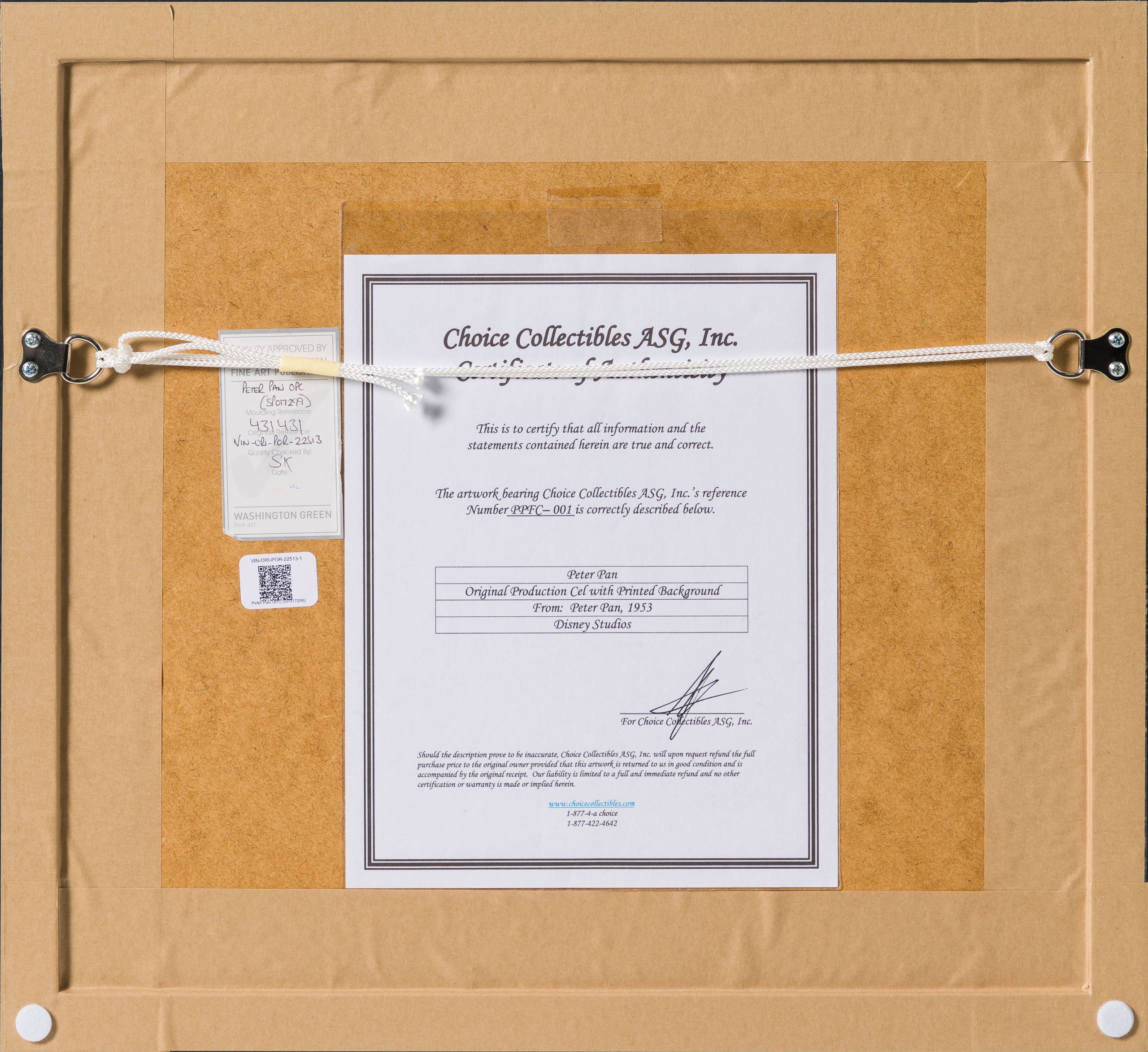 VIN ORI POR 22513 Peter Pan OPC 6