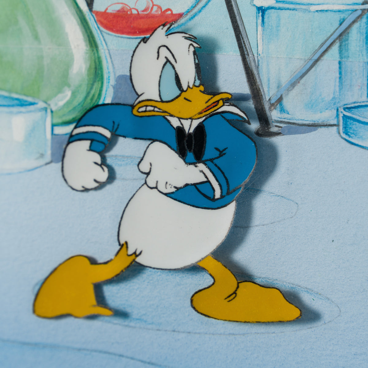 VIN ORI POR 24329 3 Donald Duck #182 OPC