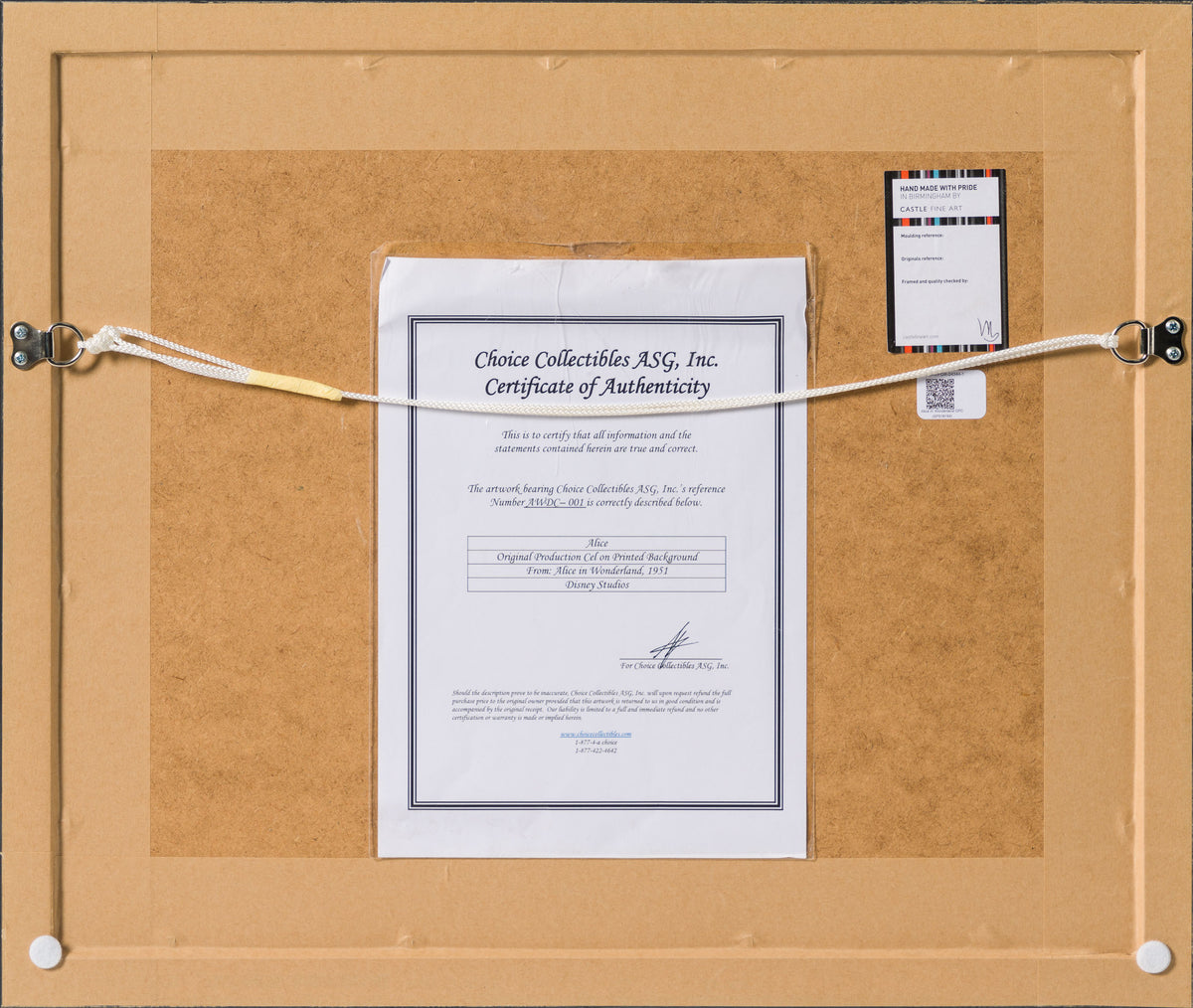 VIN ORI POR 24344 Alice In Wonderland OPC 7