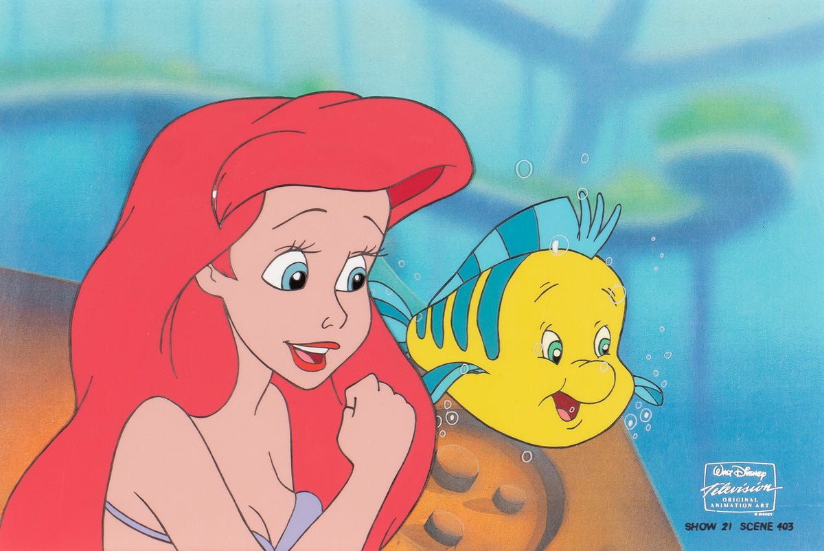 VIN ORI POR 24345 3 Ariel and Flounder OPC