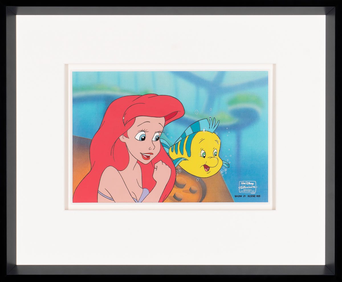 VIN ORI POR 24345 4 Ariel and Flounder OPC