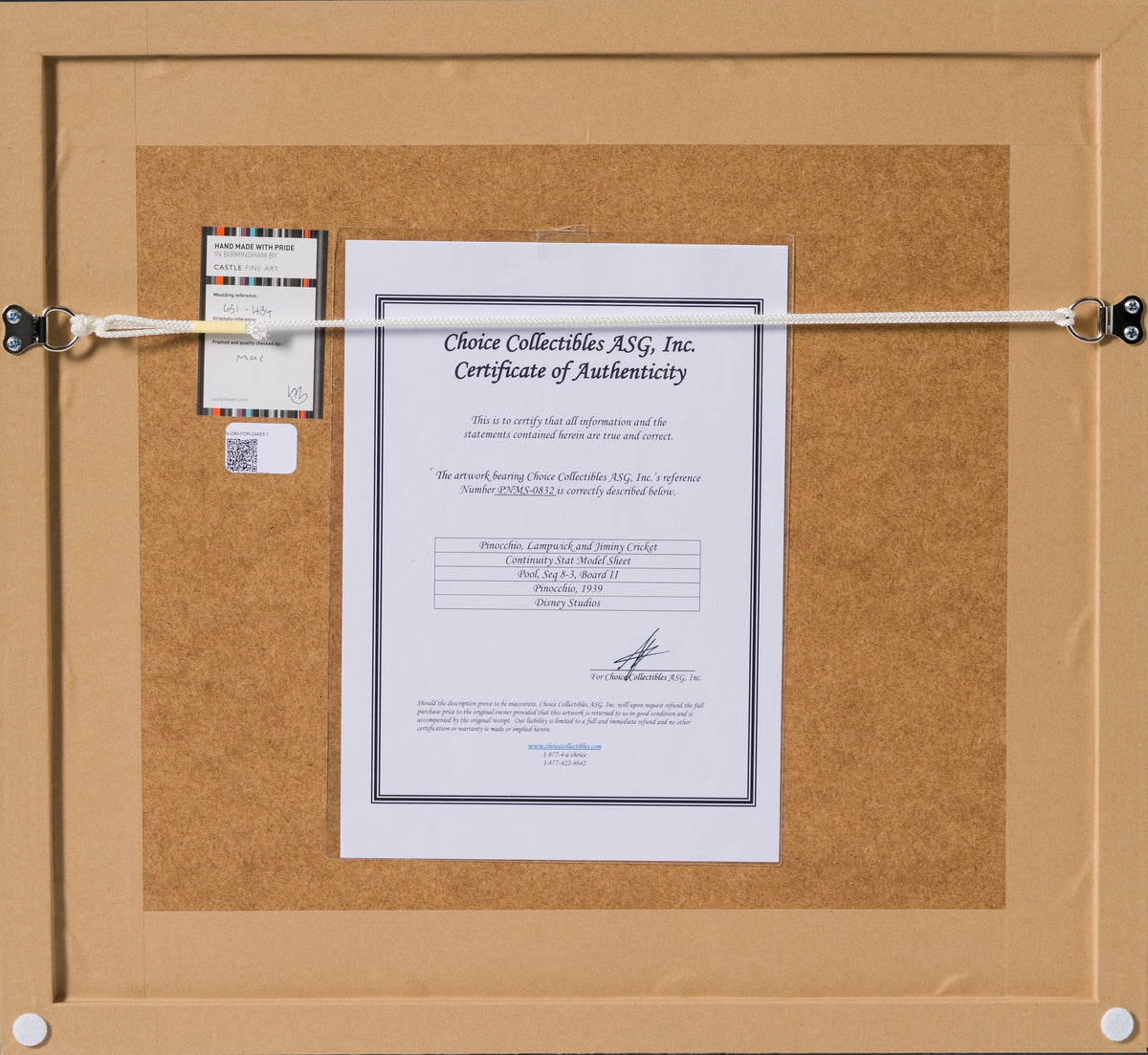 VIN ORI POR 24453 7 Pinocchio Continuity Model Sheet 18