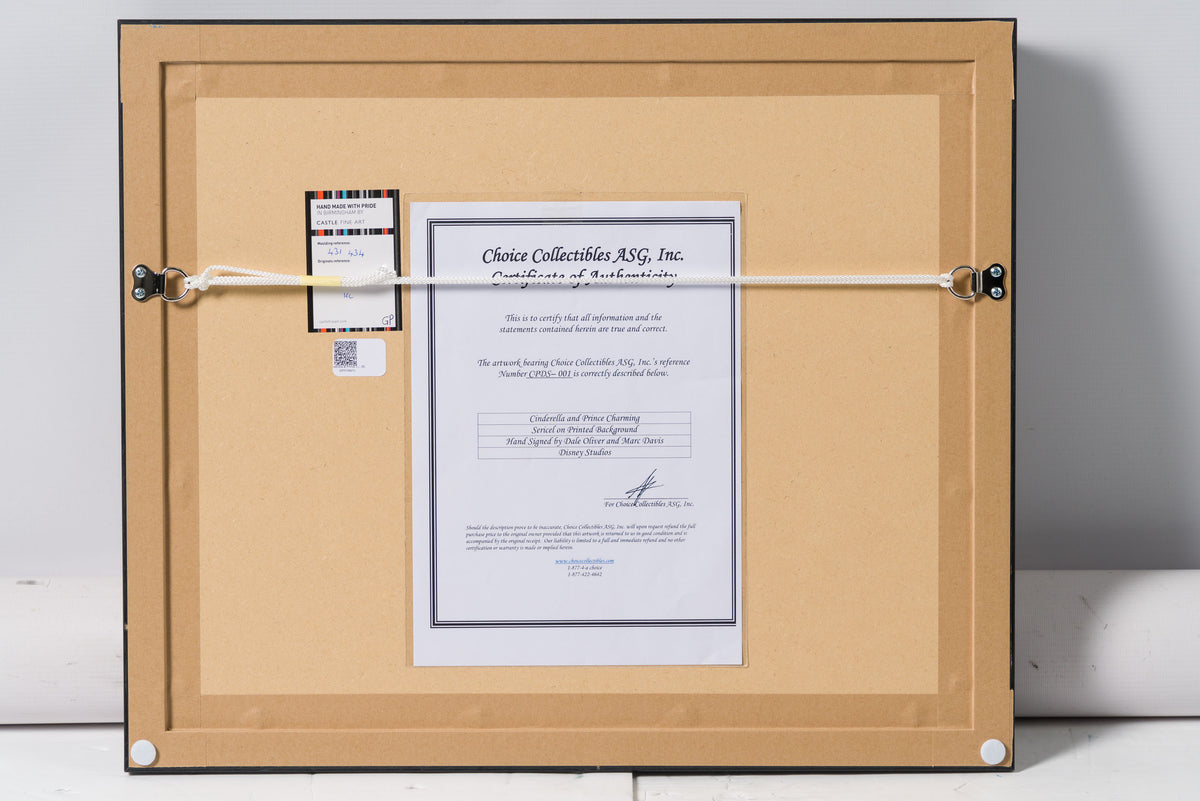 VIN ORI POR 27256 Cinderella Prince Charming (8) Sericel 7