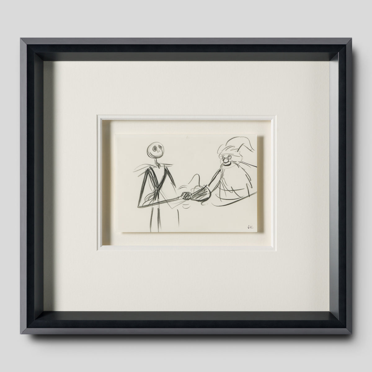 VIN ORI POR 27343 1 Jack Skellington and Santa Storyboard