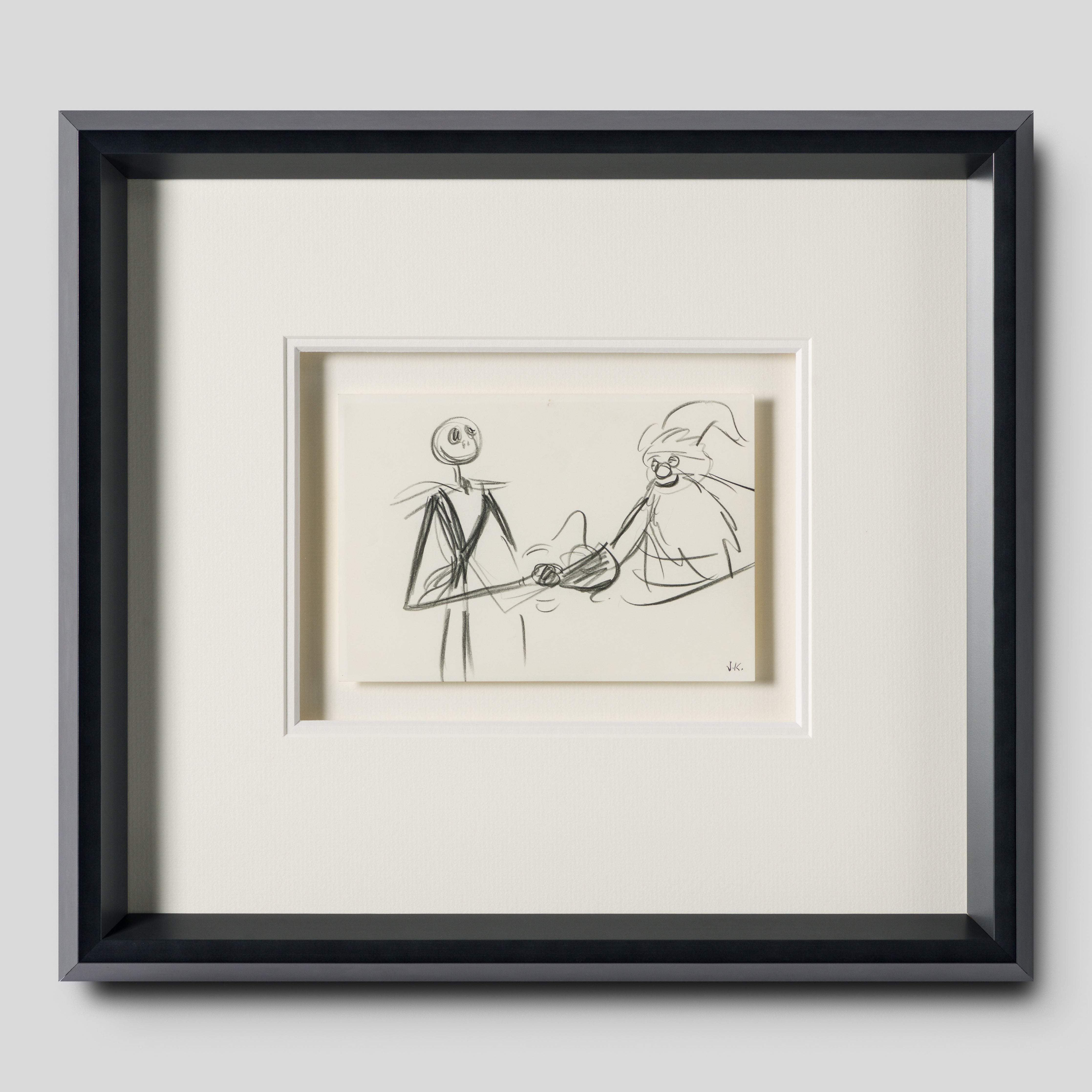 VIN ORI POR 27343 1 Jack Skellington and Santa Storyboard