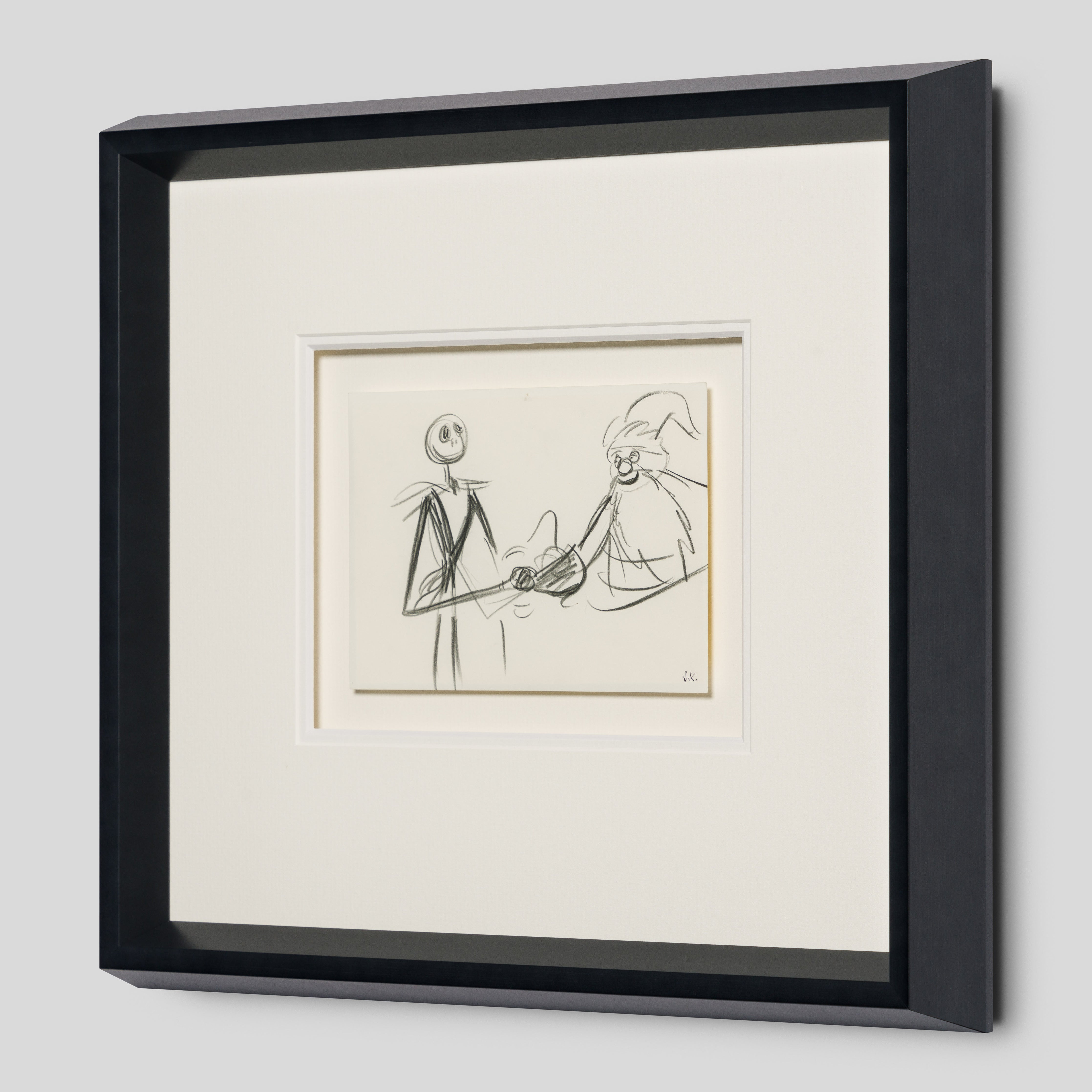 VIN ORI POR 27343 2 Jack Skellington and Santa Storyboard