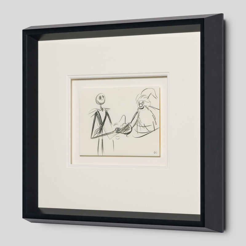 VIN ORI POR 27343 2 Jack Skellington and Santa Storyboard