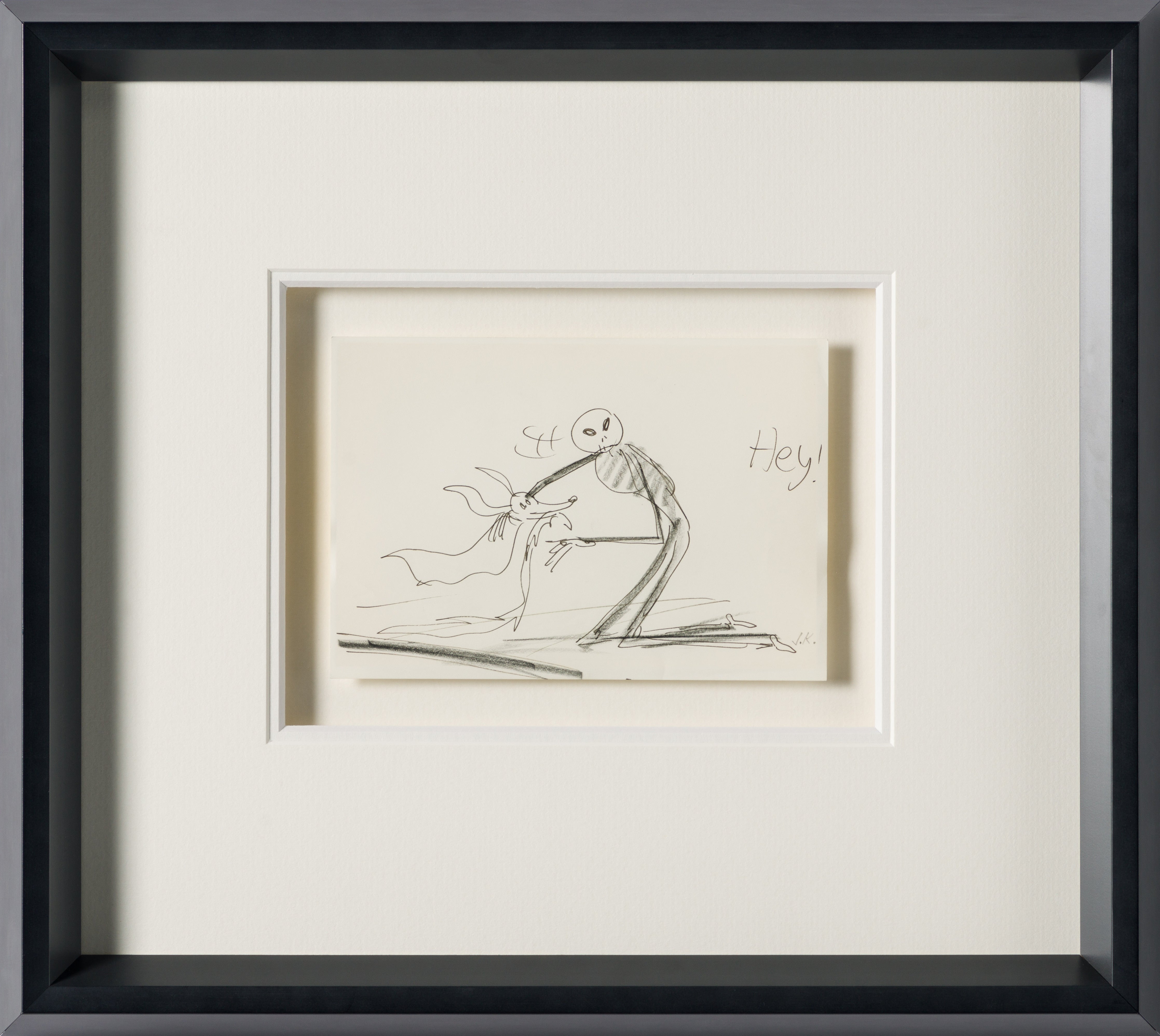 VIN ORI POR 27345 30 Jack Skellington and Zero Storyboard