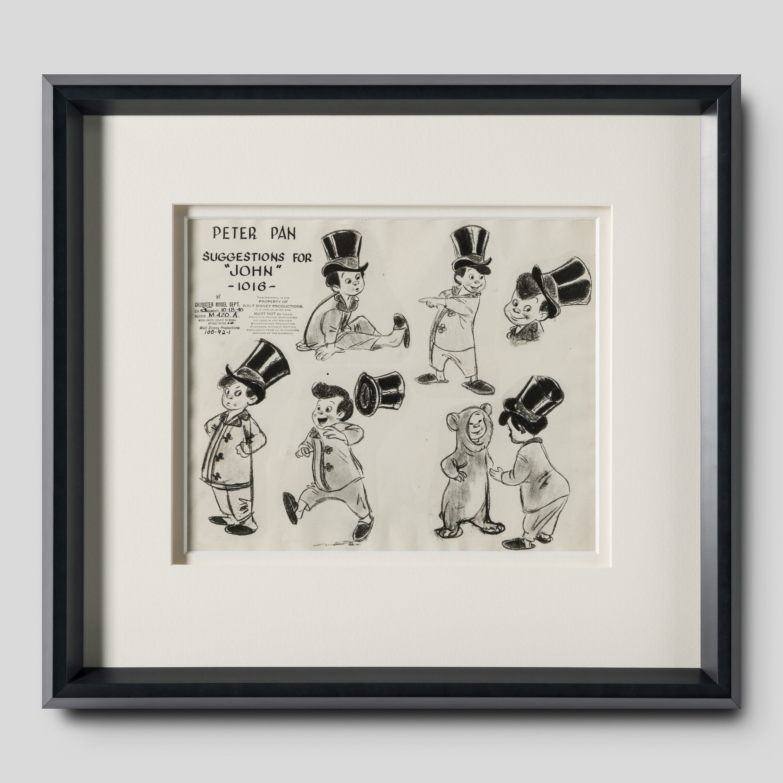 VIN ORI POR 27356 1 John Model Sheet