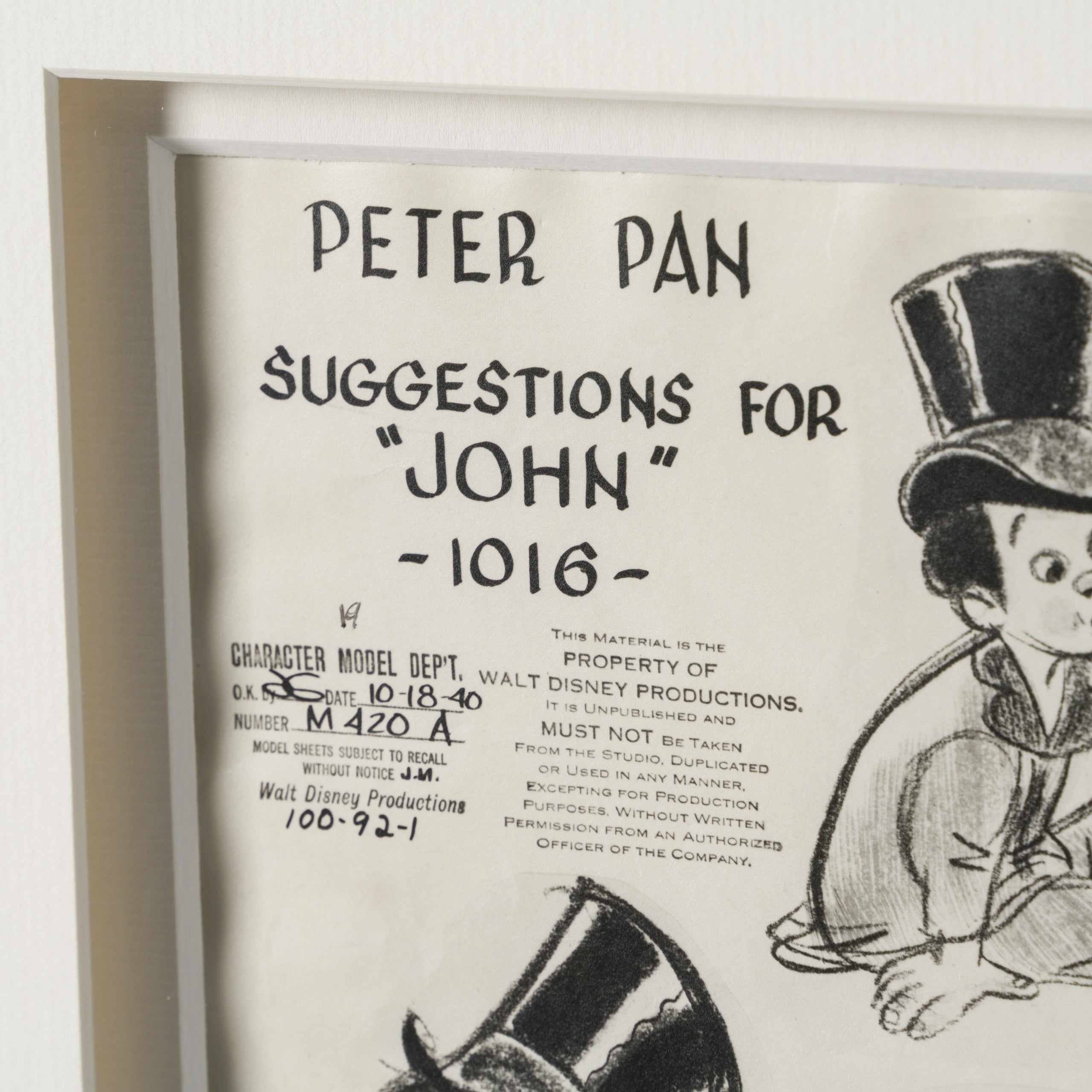 VIN ORI POR 27356 3 John Model Sheet