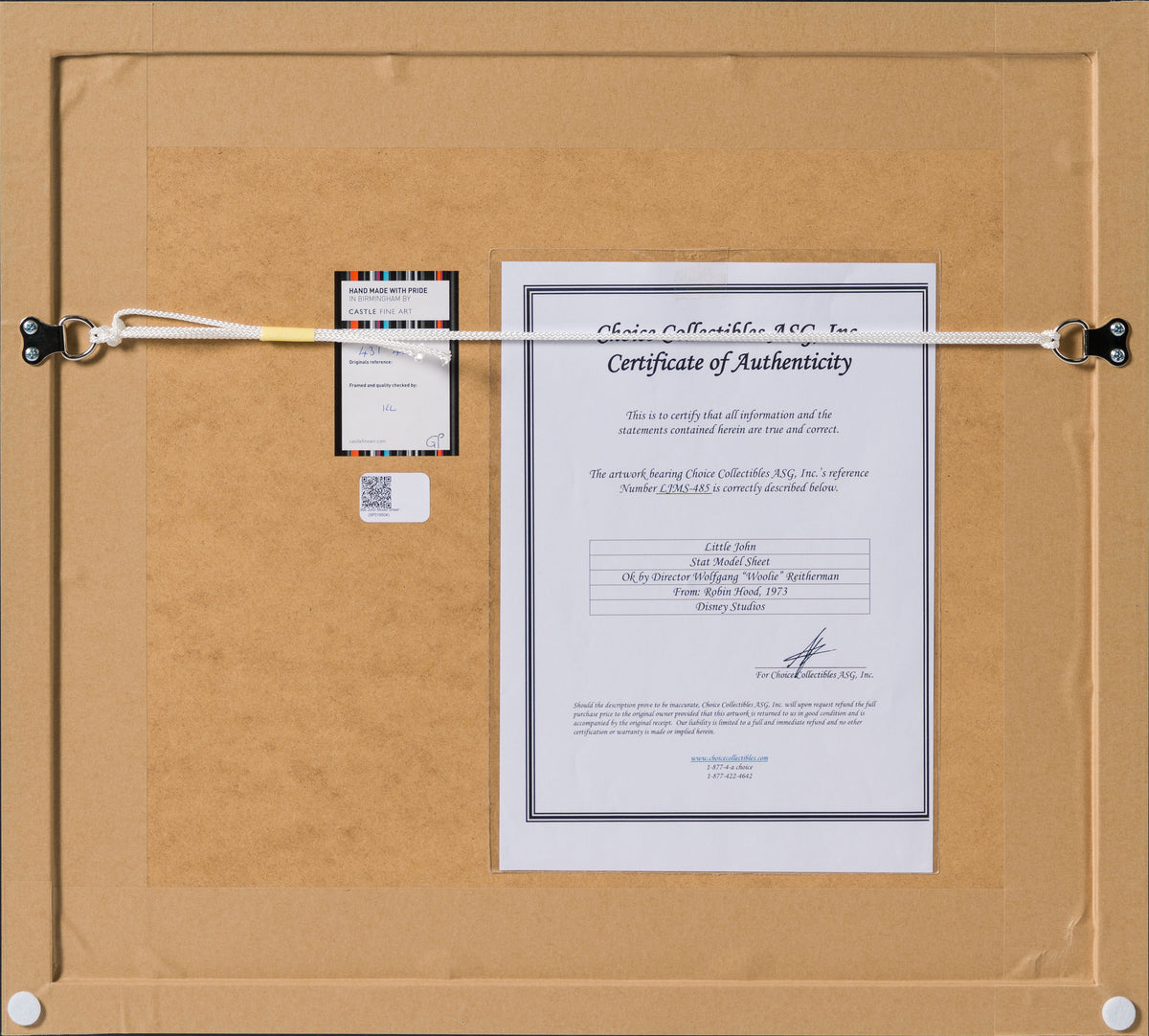 VIN ORI POR 27367 Little John Model Sheet 7